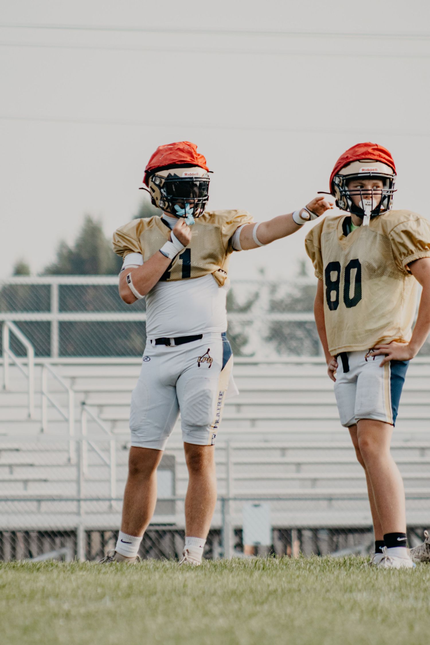 New Prairie High School football photography from the 2026–2027 season in New Carlisle, Indiana. High school sports photography Legus Visual