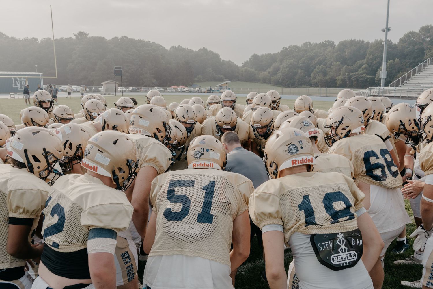 New Prairie High School football photography from the 2026–2027 season in New Carlisle, Indiana. High school sports photography Legus Visual