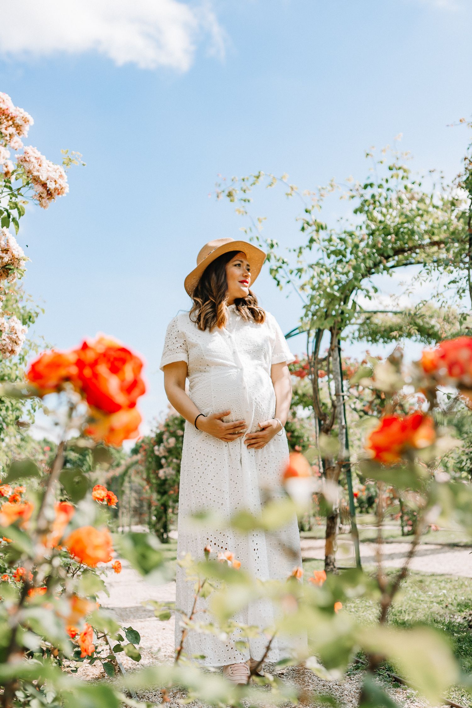 Portrait Paris Pregnancy - Aesthetic Paris - Paulie Delic Portrait