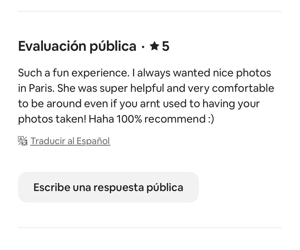 👉 5.0 ★ rating – 100+ five-star reviews | 15 years experience - Paulie Delic - Paris - Photographer - Reddit