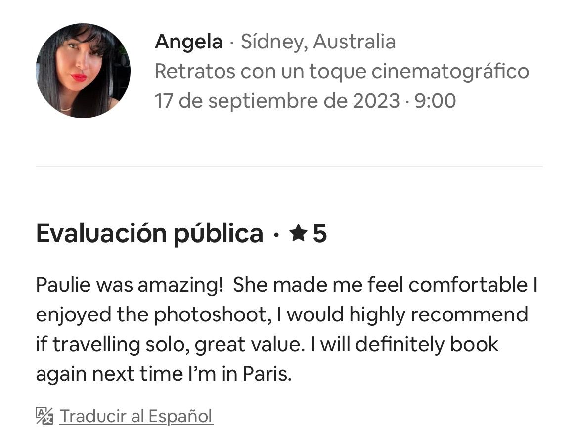 👉 5.0 ★ rating – 100+ five-star reviews | 15 years experience - Paulie Delic - Paris - Photographer - Reddit