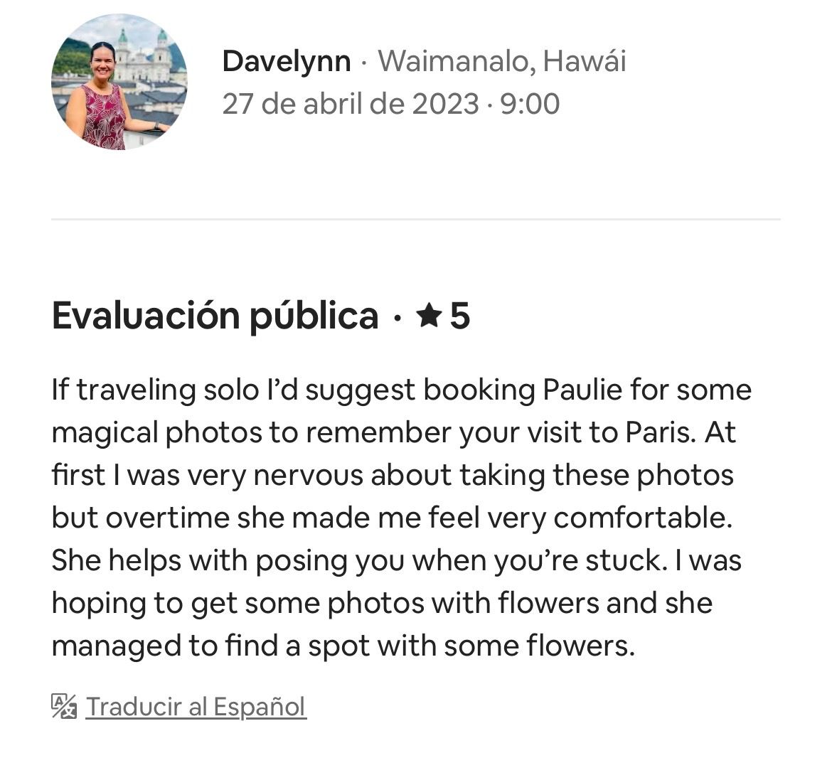 👉 5.0 ★ rating – 100+ five-star reviews | 15 years experience - Paulie Delic - Paris - Photographer - Reddit