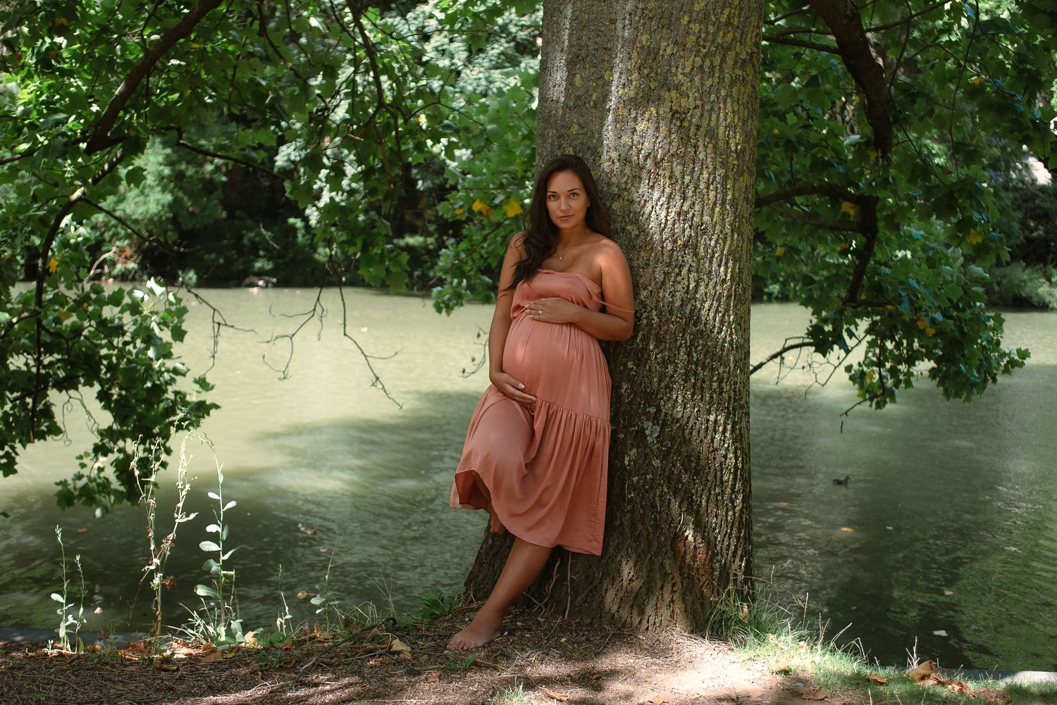 Portrait Paris Pregnancy - Aesthetic Paris - Paulie Delic