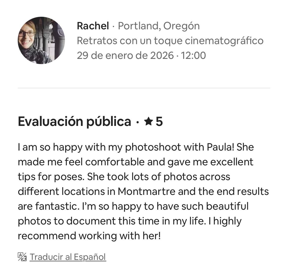 👉 5.0 ★ rating – 100+ five-star reviews | 15 years experience - Paulie Delic - Paris - Photographer - Reddit