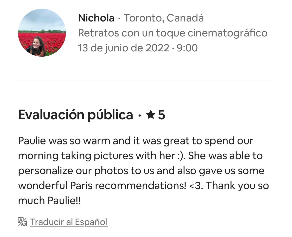 👉 5.0 ★ rating – 100+ five-star reviews | 15 years experience - Paulie Delic - Paris - Photographer - Reddit