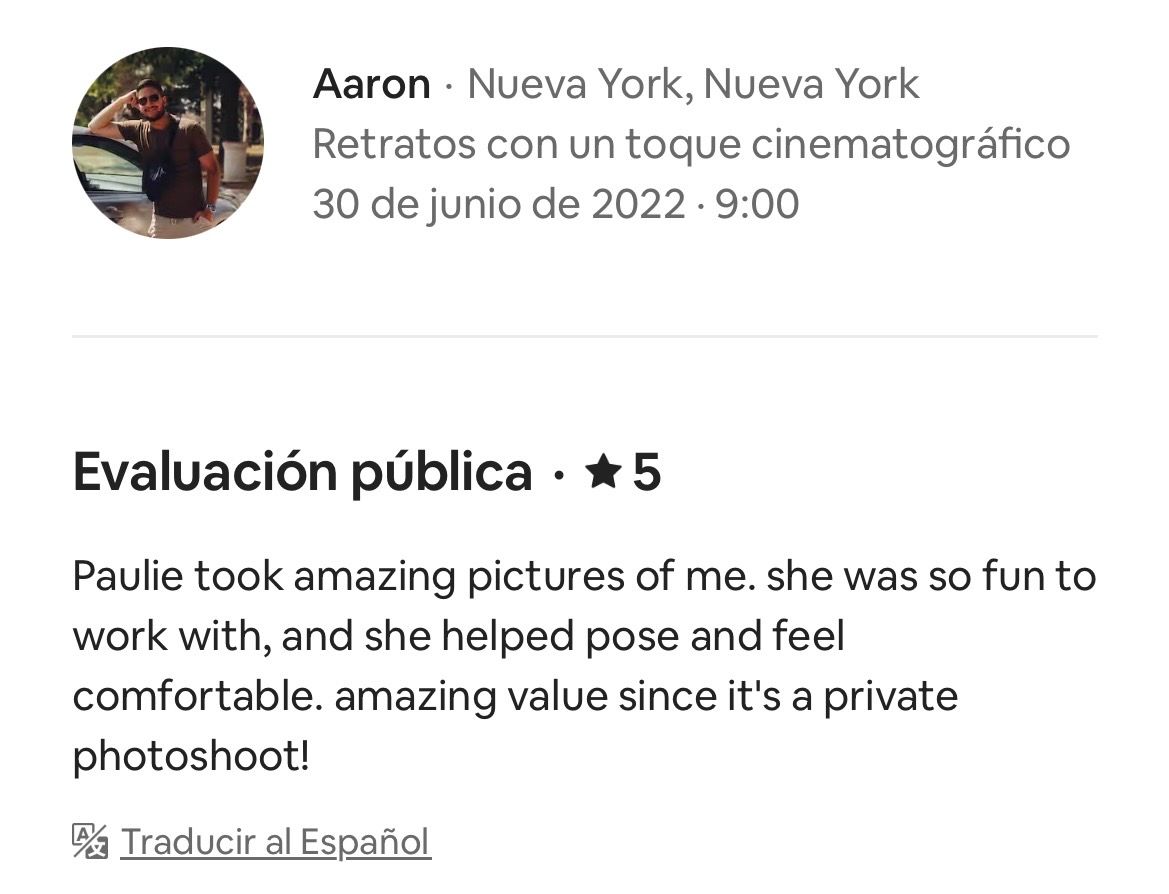 👉 5.0 ★ rating – 100+ five-star reviews | 15 years experience - Paulie Delic - Paris - Photographer - Reddit