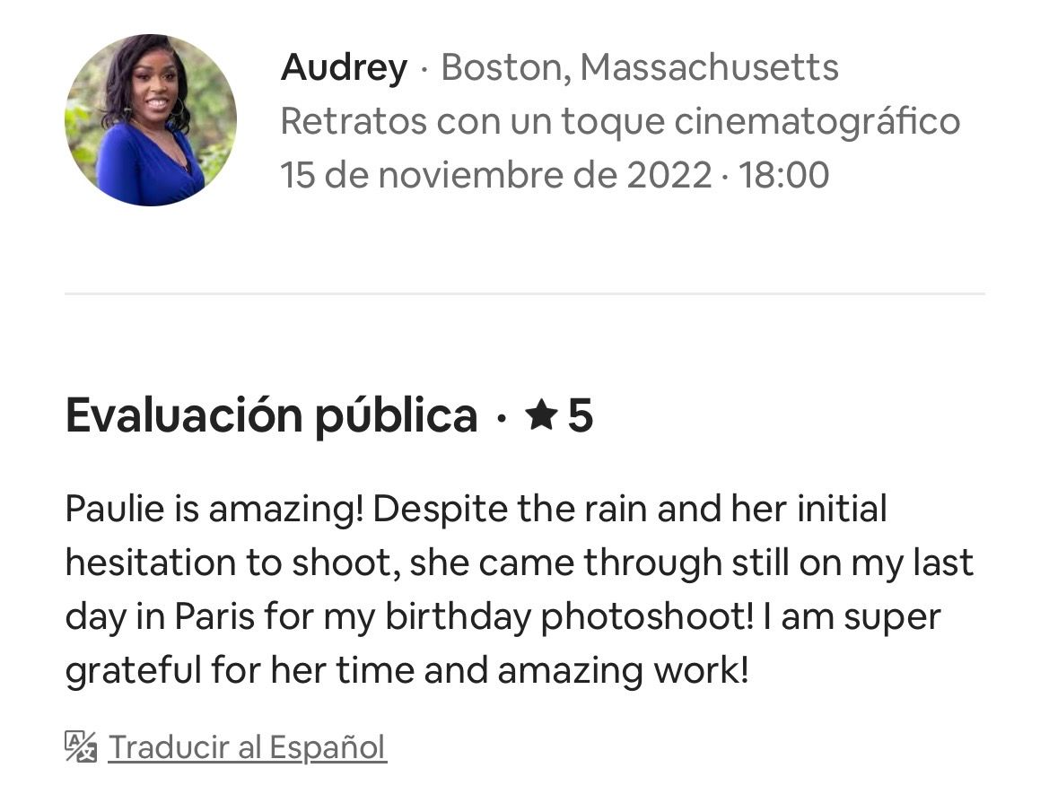 👉 5.0 ★ rating – 100+ five-star reviews | 15 years experience - Paulie Delic - Paris - Photographer - Reddit