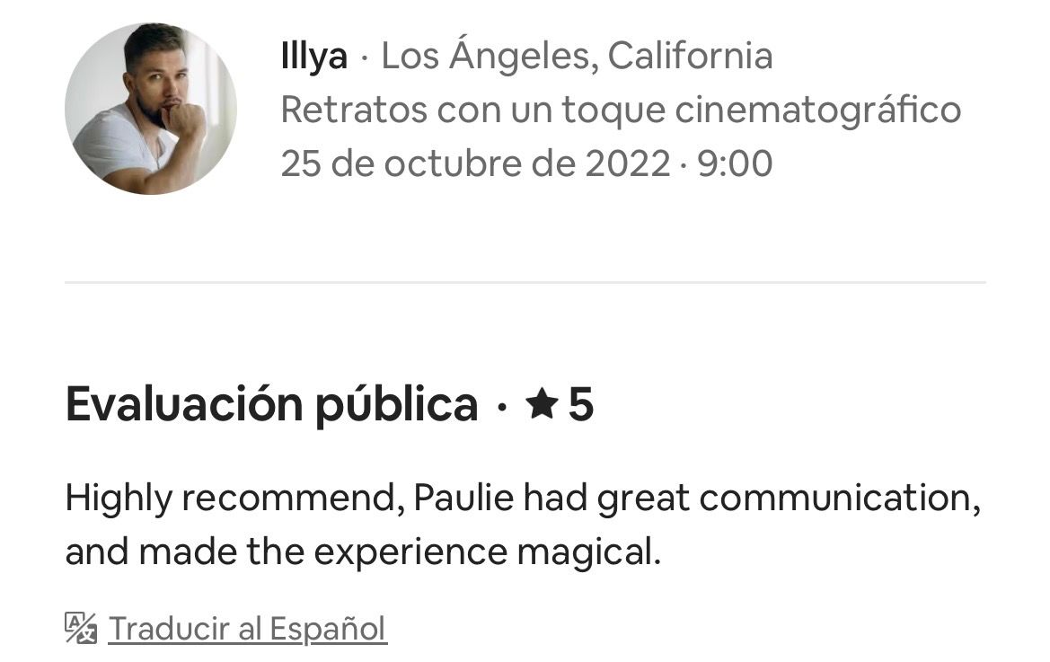 👉 5.0 ★ rating – 100+ five-star reviews | 15 years experience - Paulie Delic - Paris - Photographer - Reddit