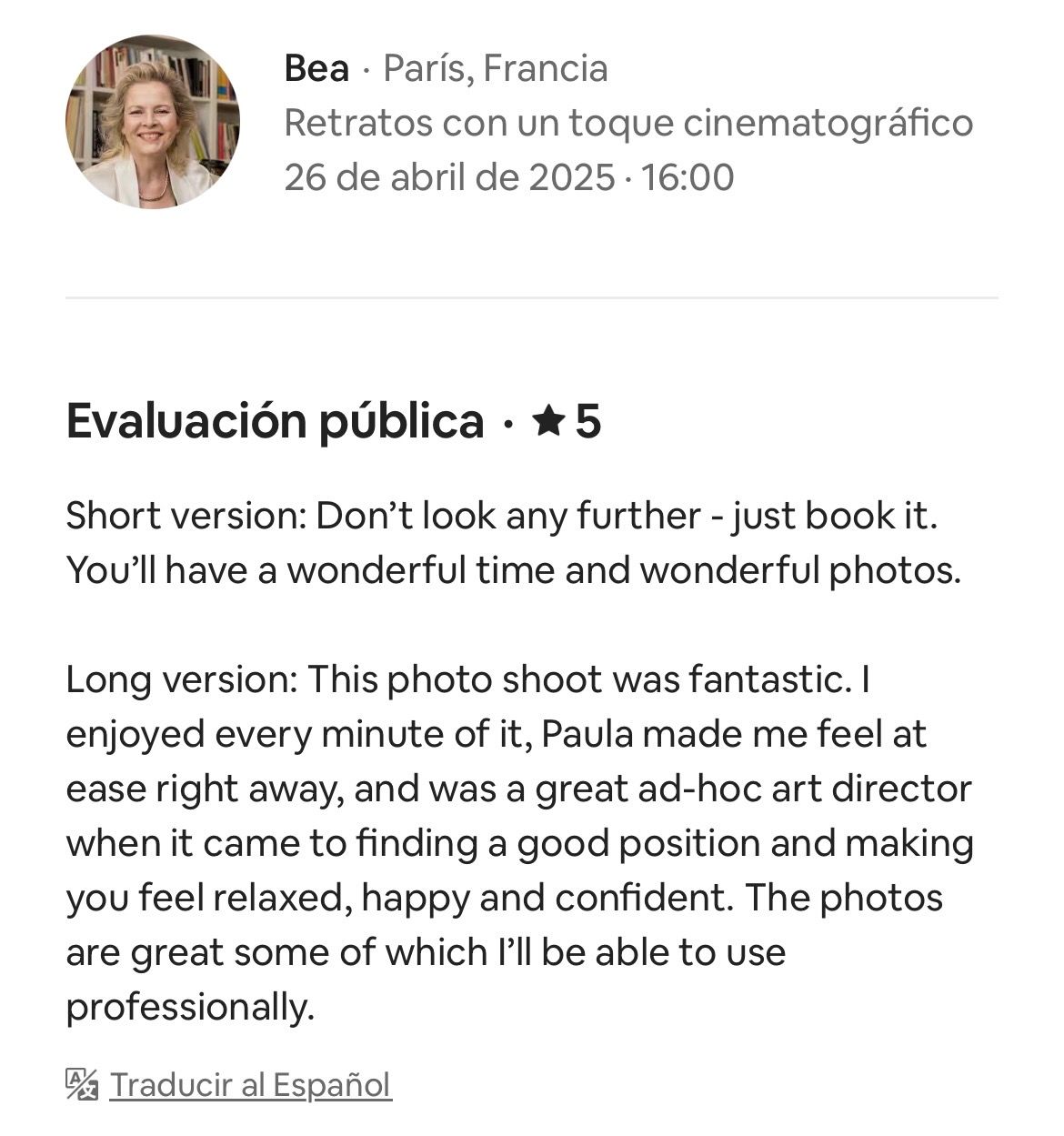 👉 5.0 ★ rating – 100+ five-star reviews | 15 years experience - Paulie Delic - Paris - Photographer - Reddit