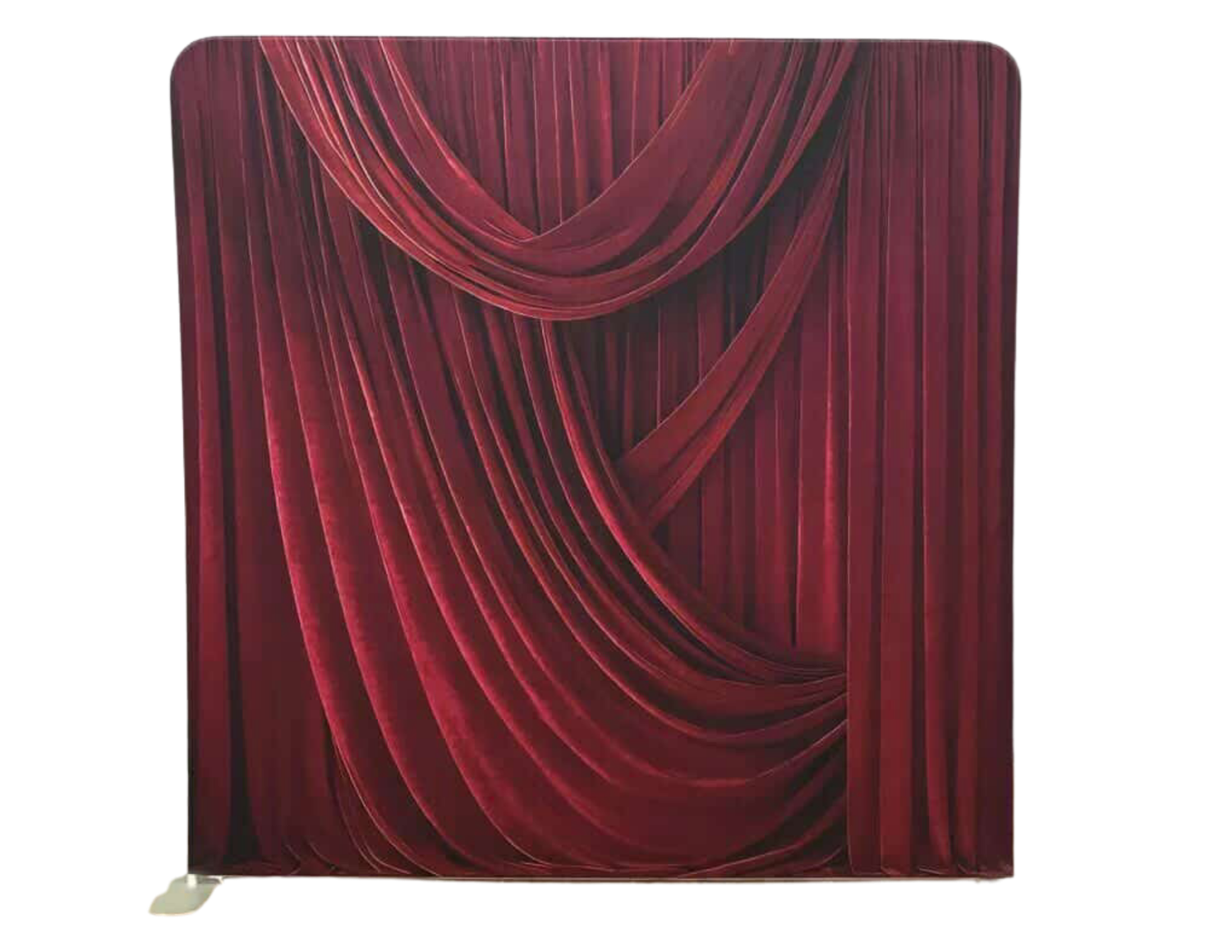 RED VELVET DRAPING