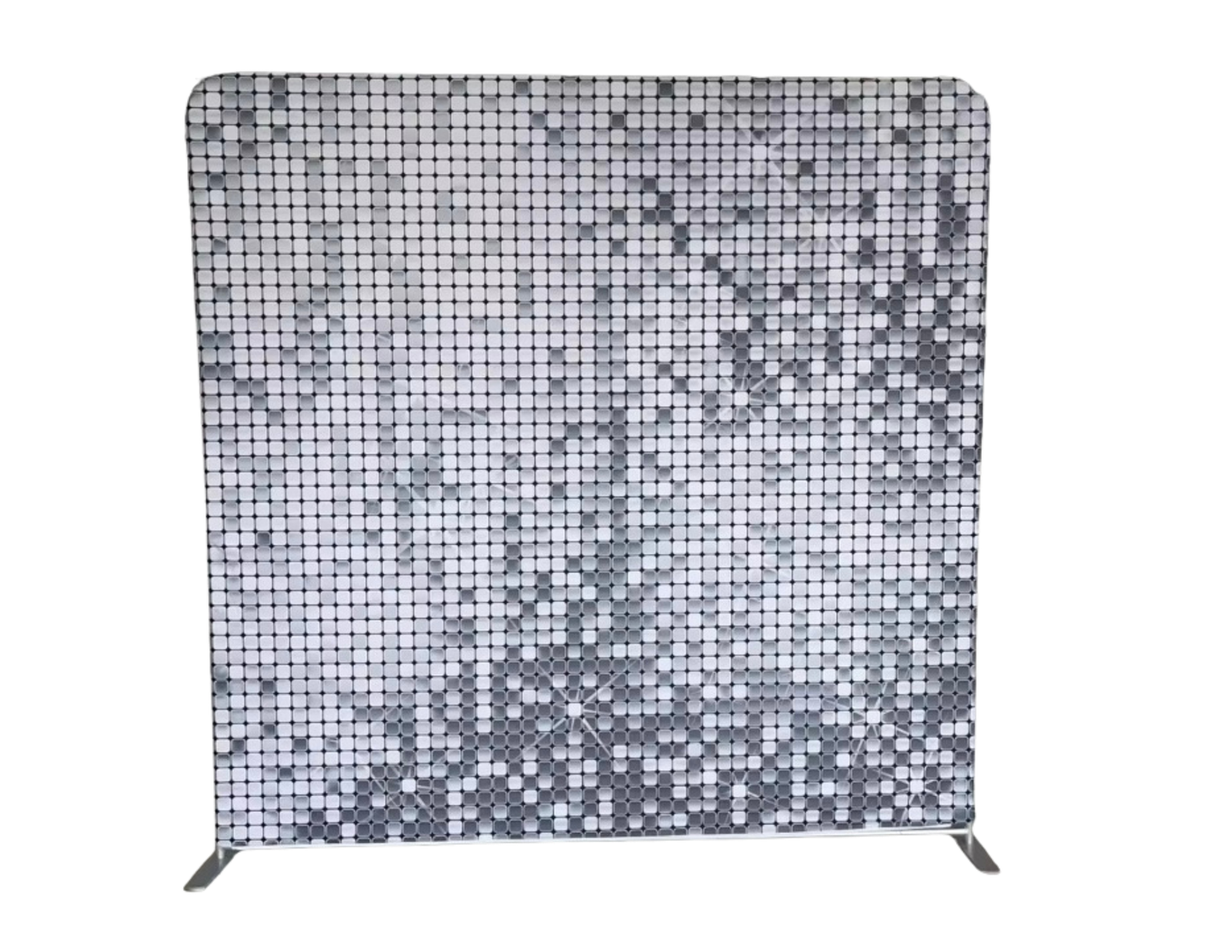 SILVER SHIMMER FAUX BD