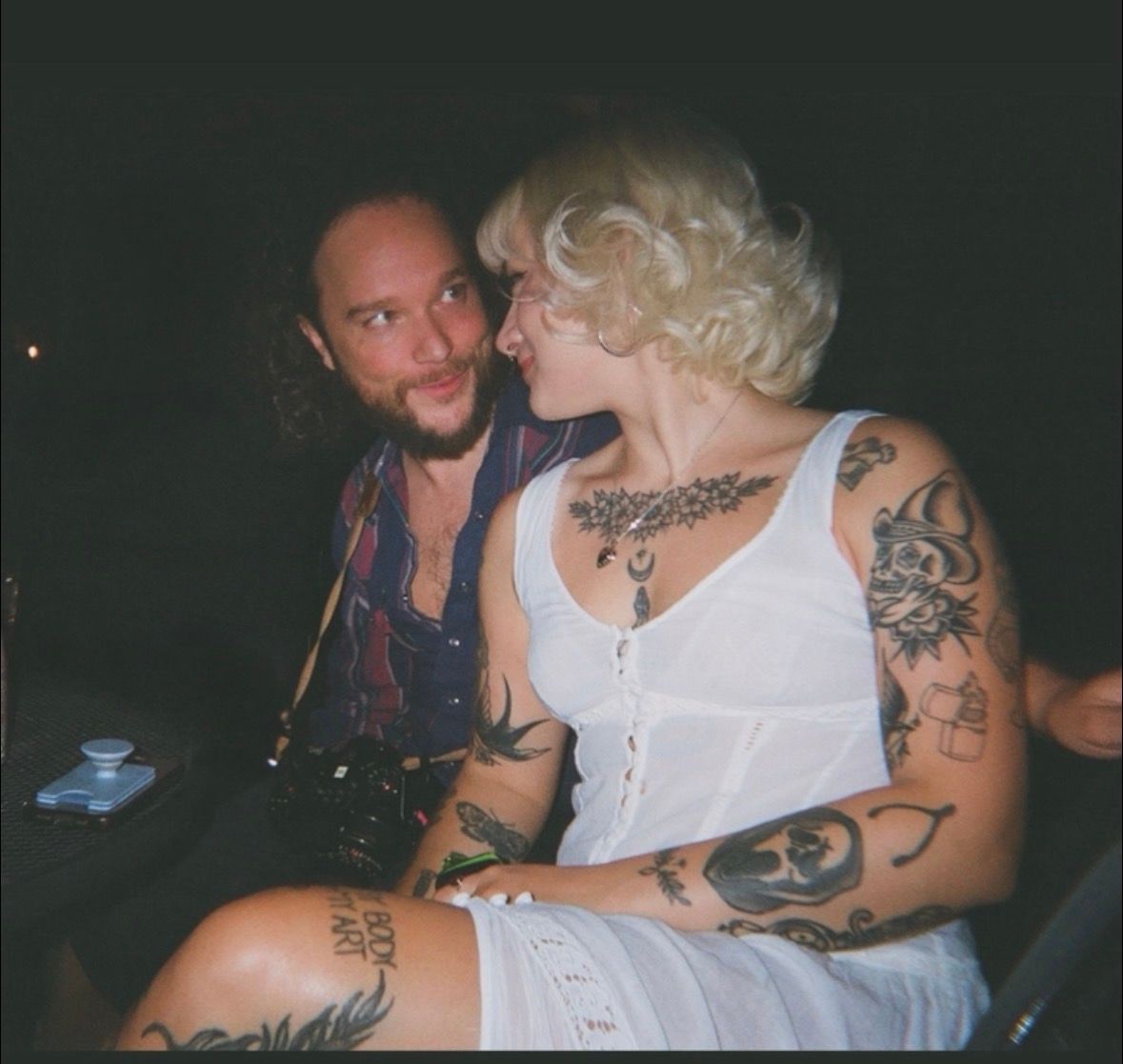 Ben and Billy having fun