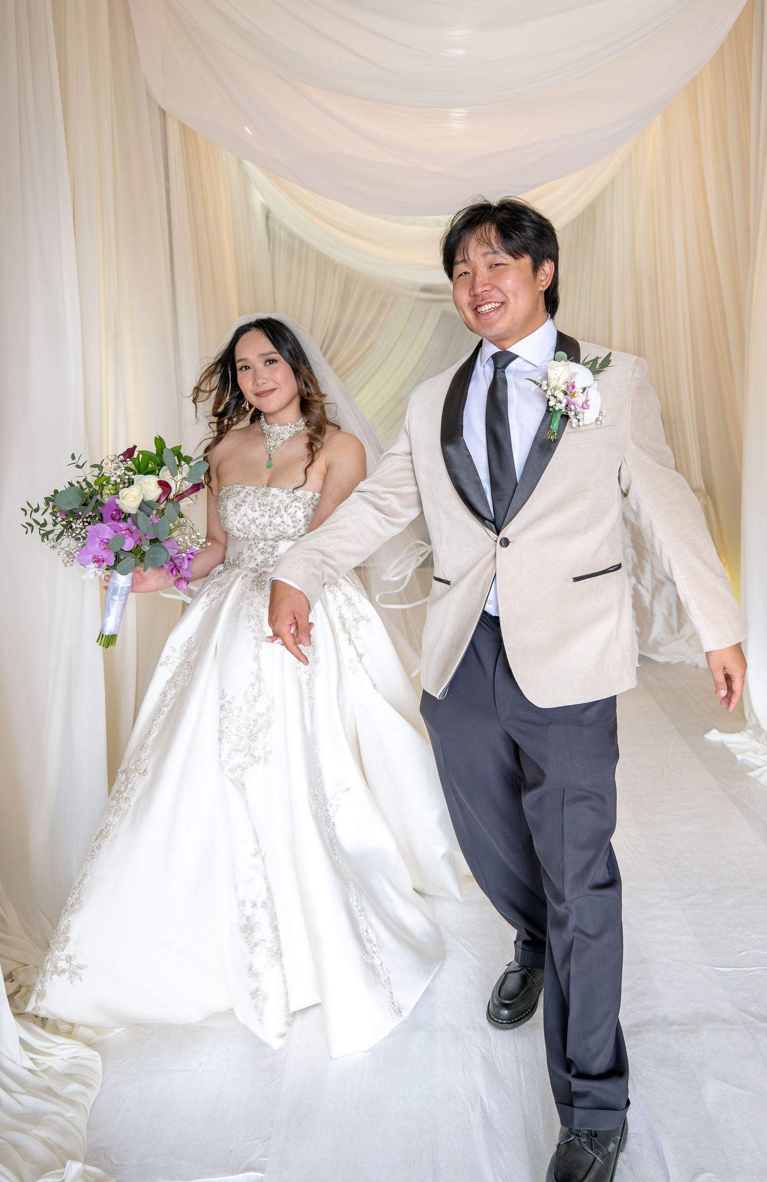 Wedding day portrait