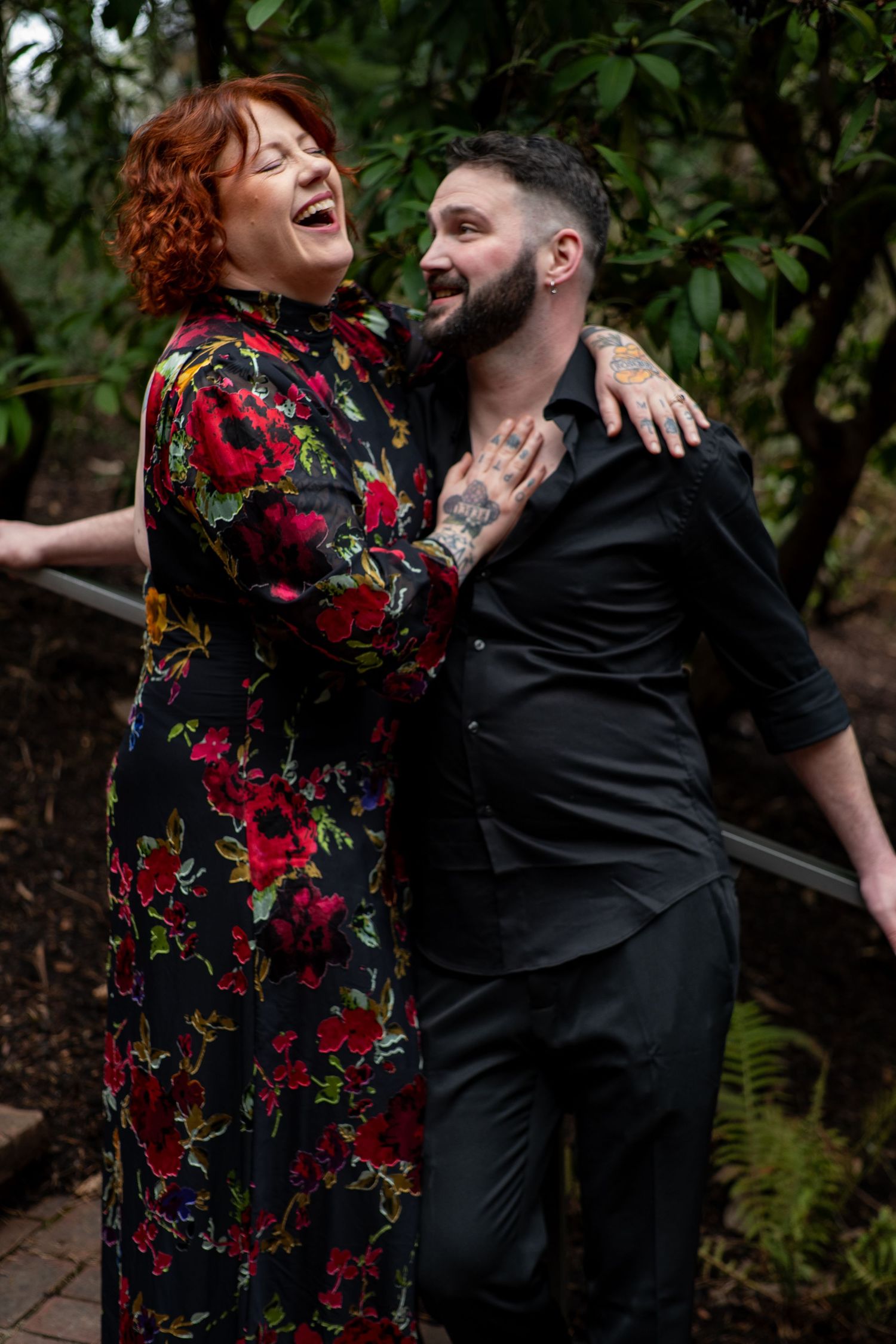Wedding day moment