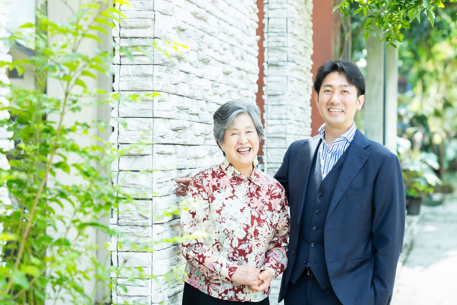 母の日プラン　母の日撮影　母と息子