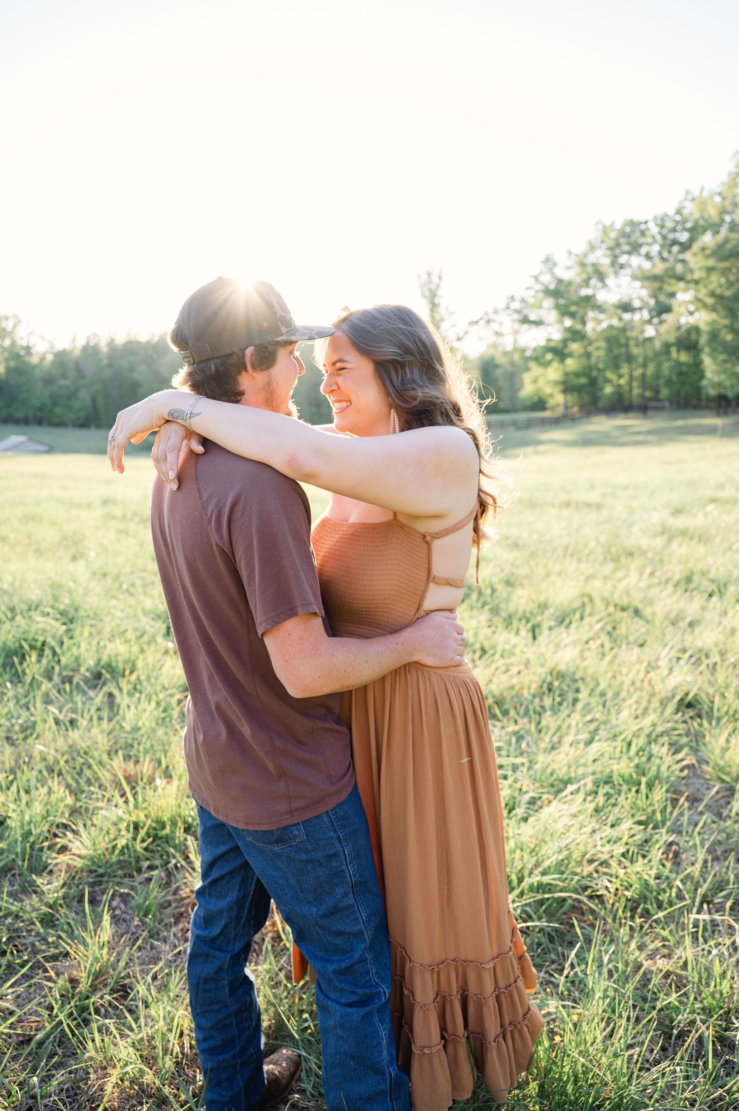 outdoor engagement session in Orange VA by Kaleigh Olinger Photography