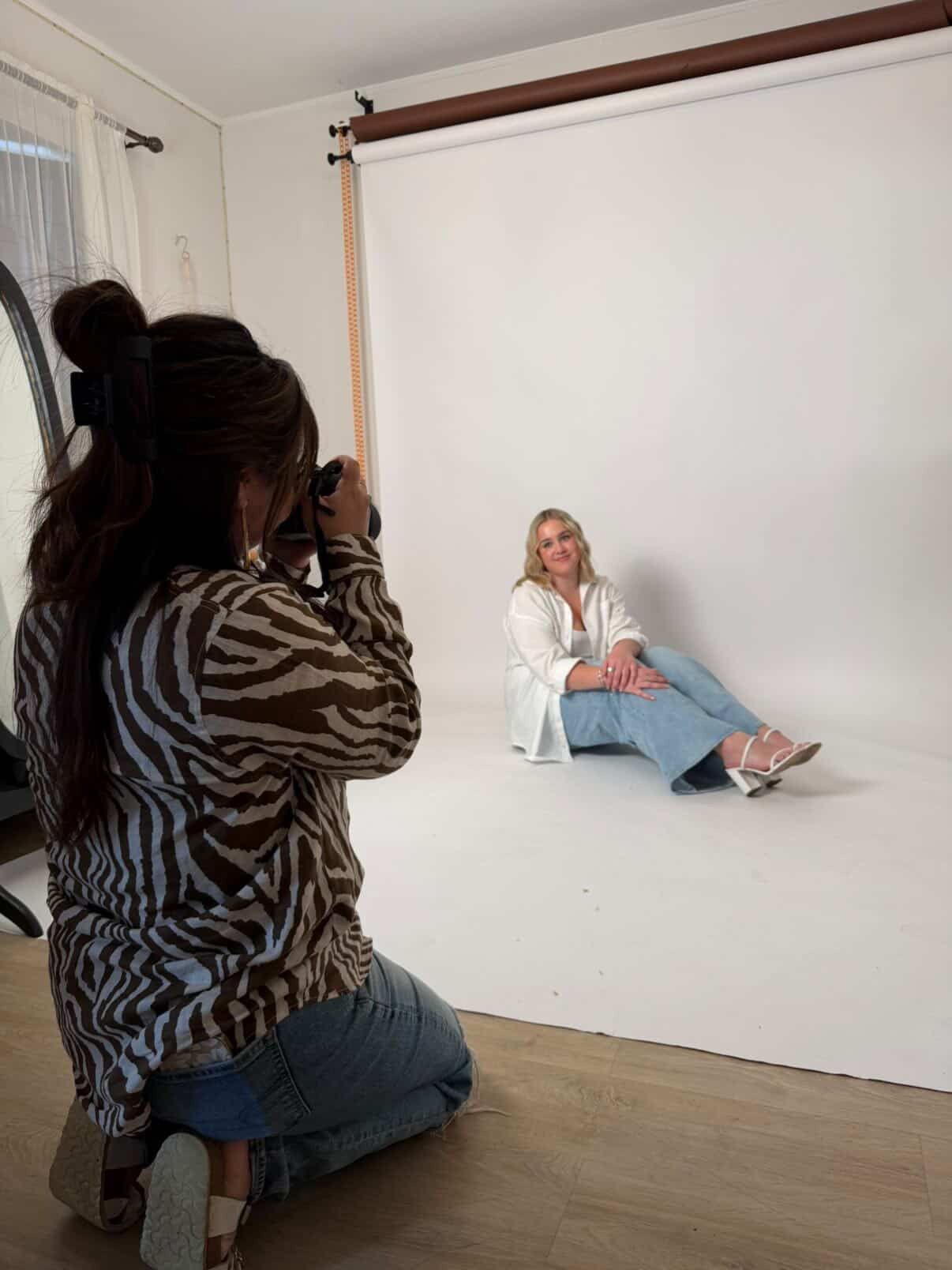 My behind the scenes of doing a studio shoot