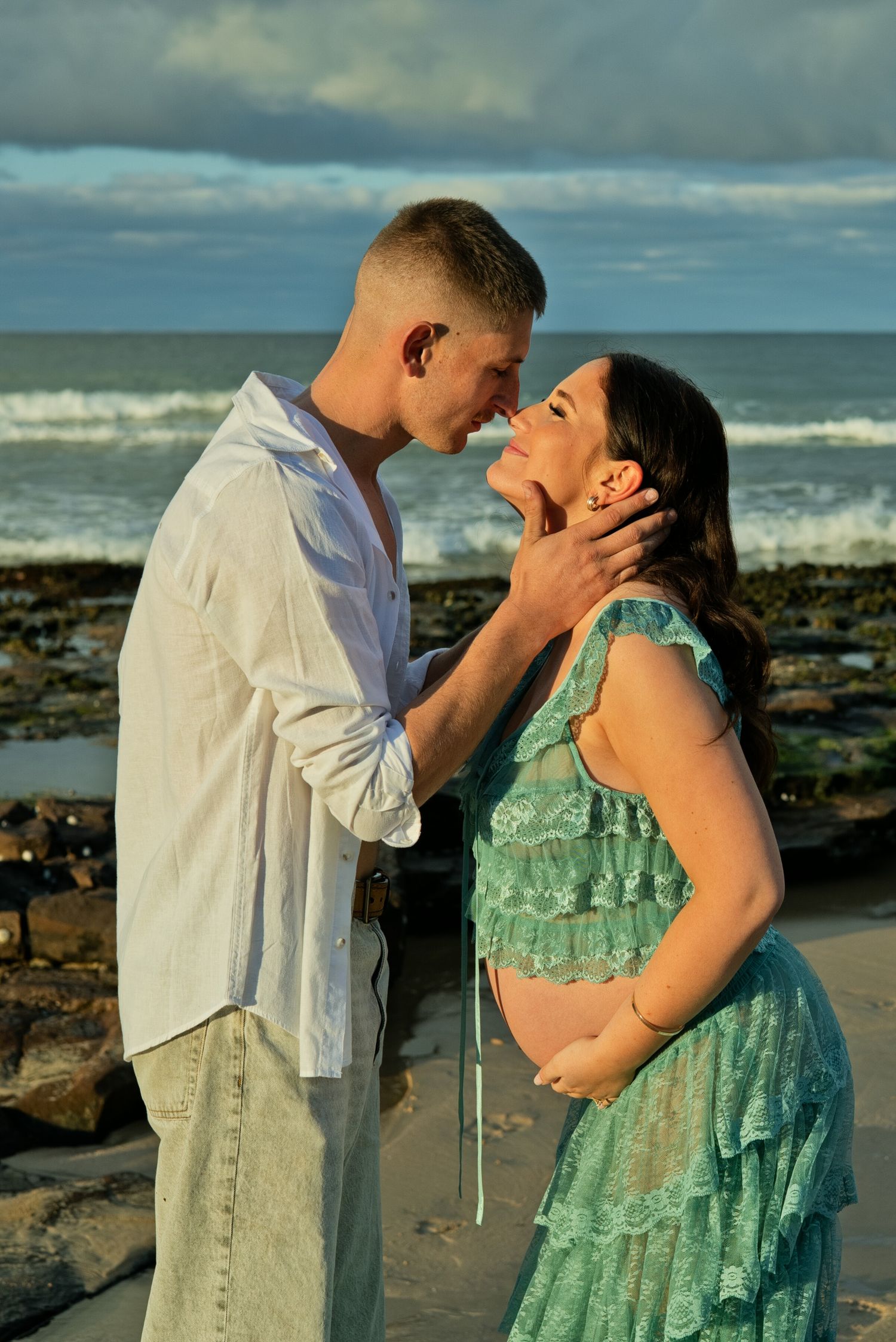 Beach maternity