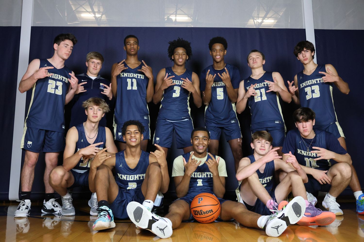 JPII Knights Basketball Media Day