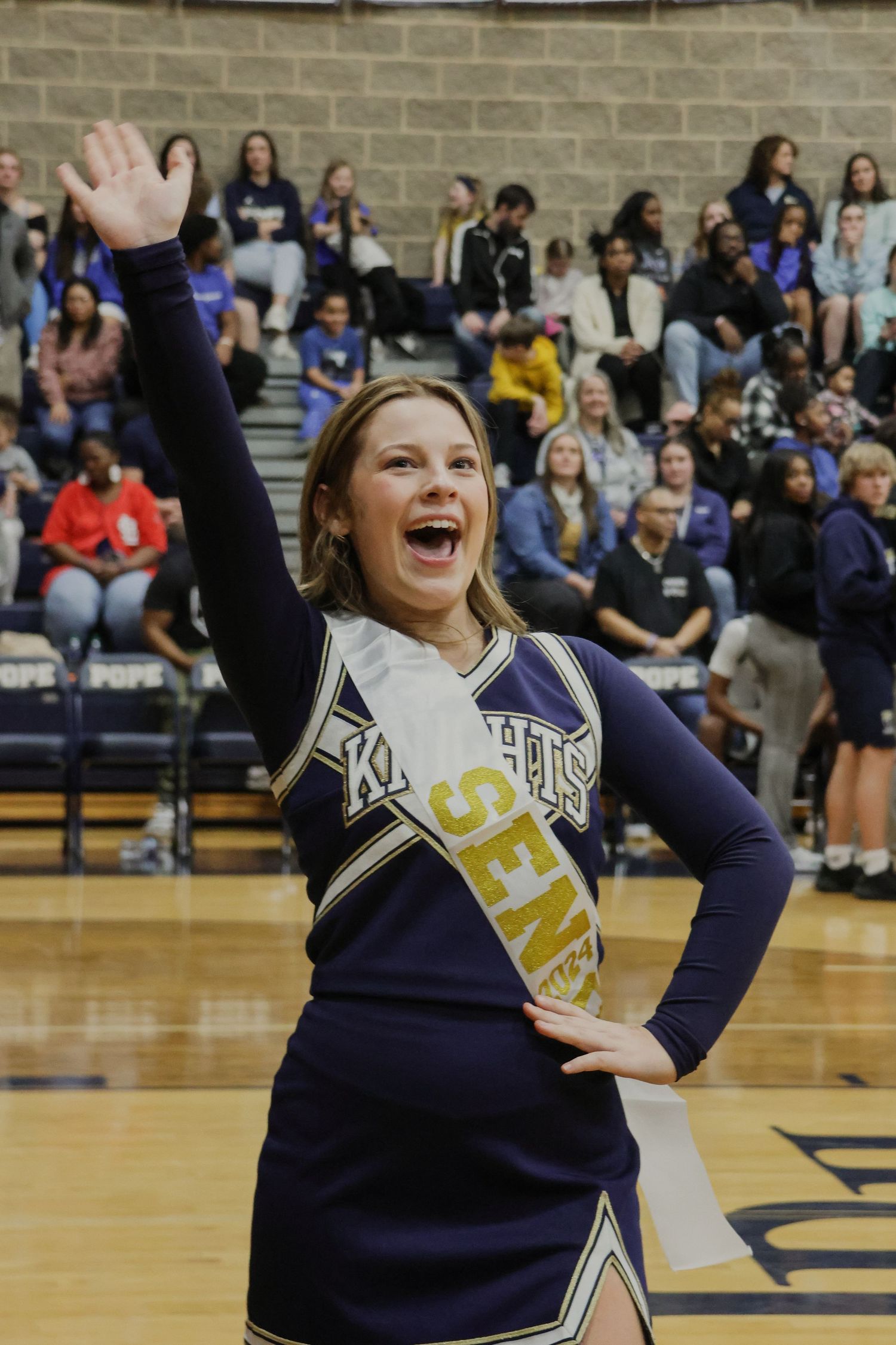 JPII Cheerleader