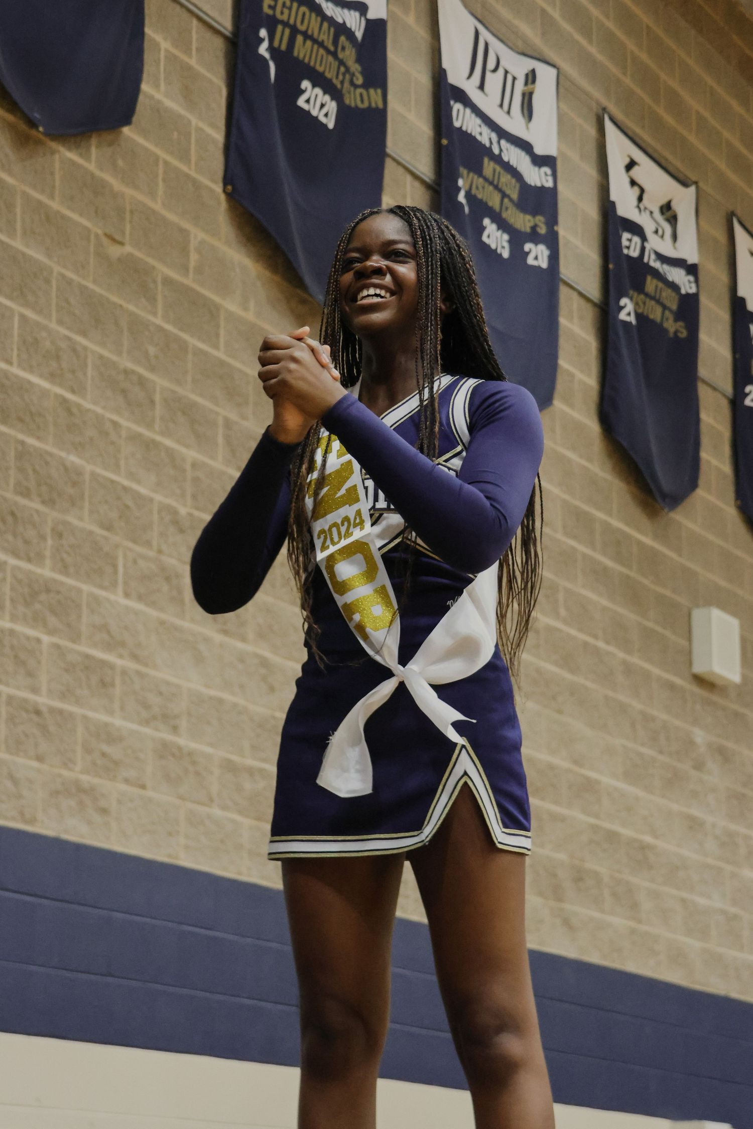 JPII Cheerleader