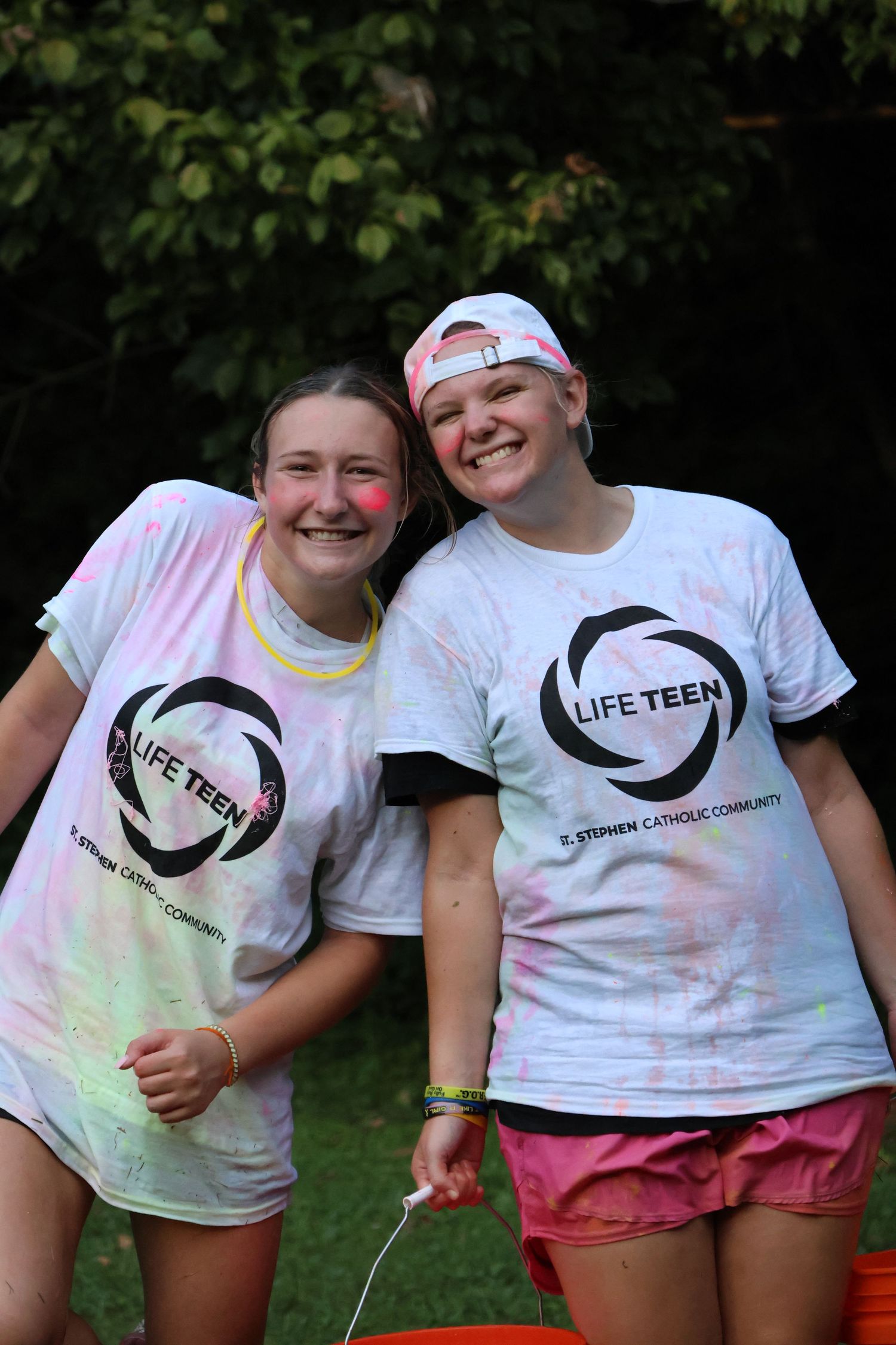 Photograph of Friends Smiling