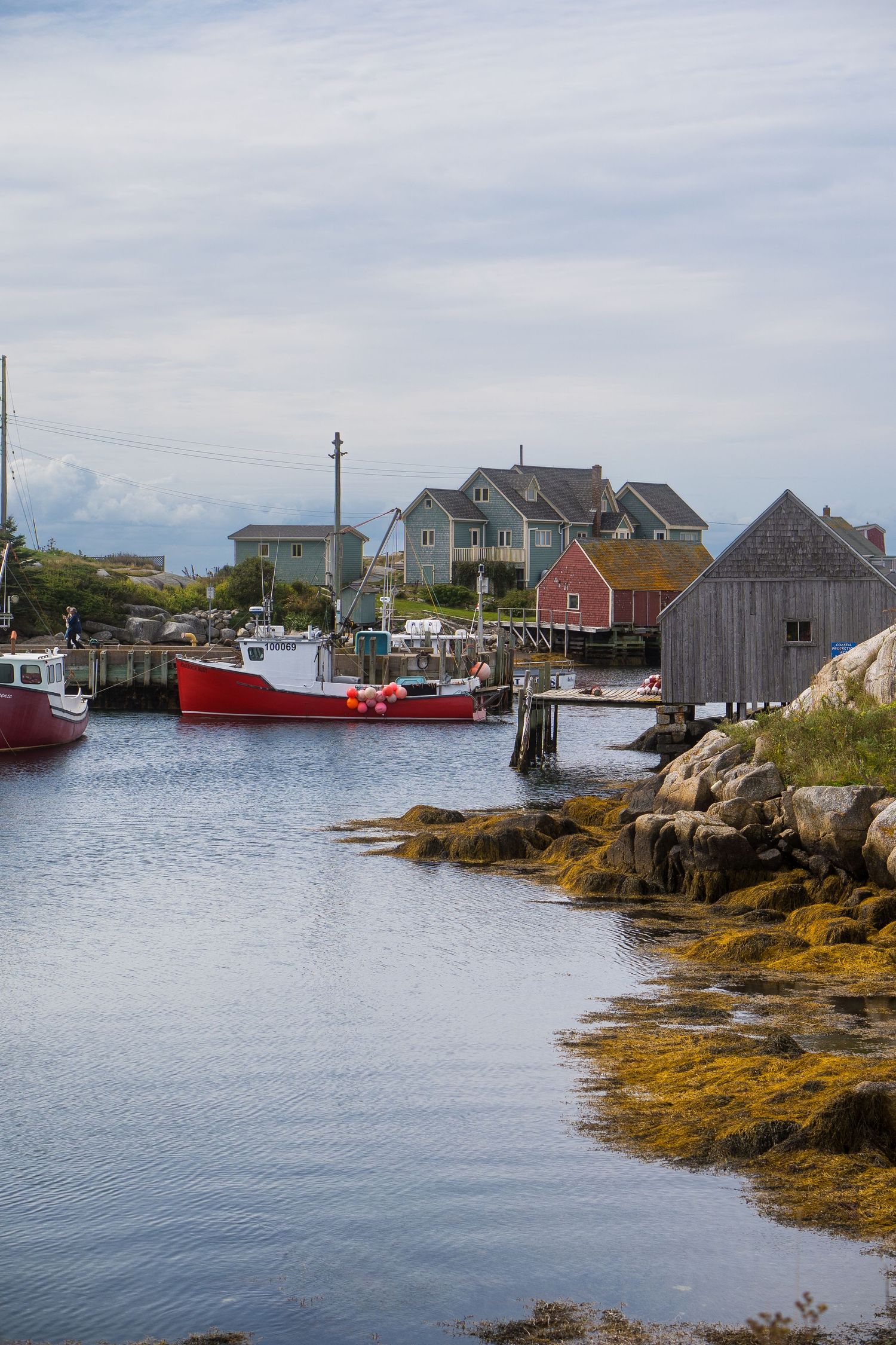 Fishing boat at Peggy's Cove