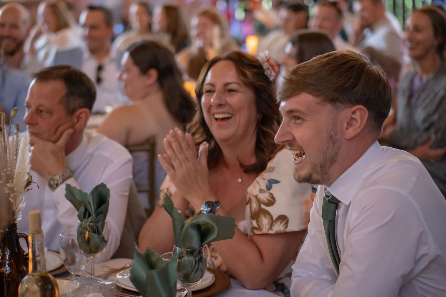 wedding laugh