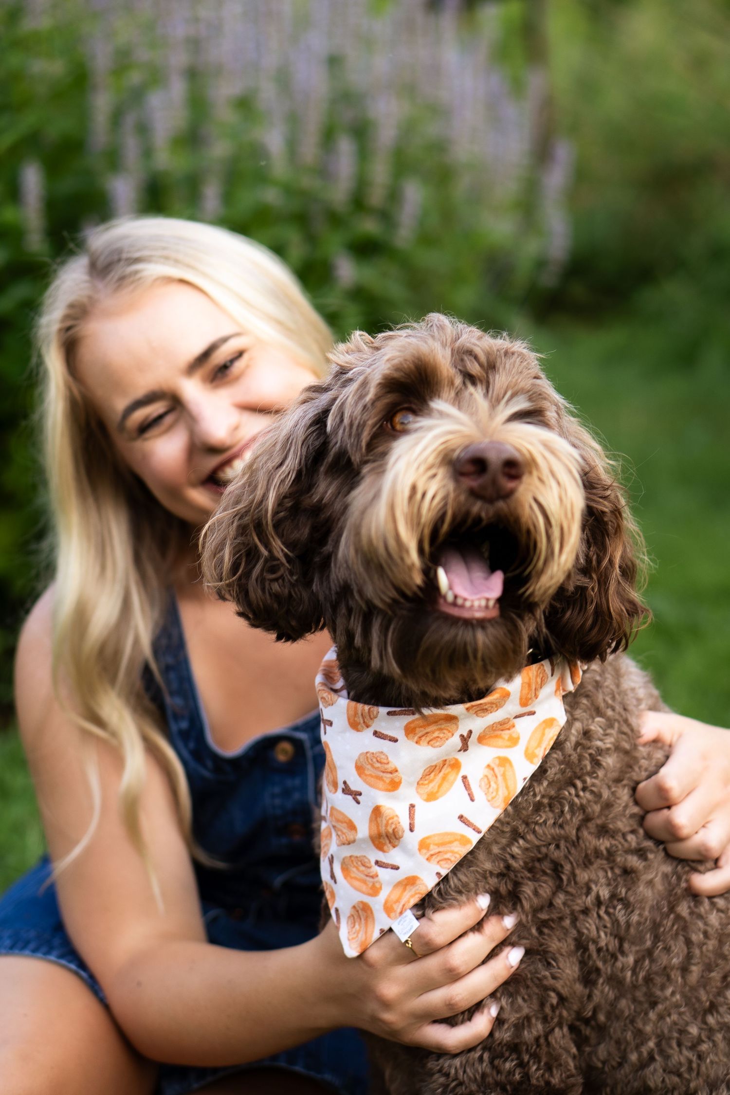 women with dog