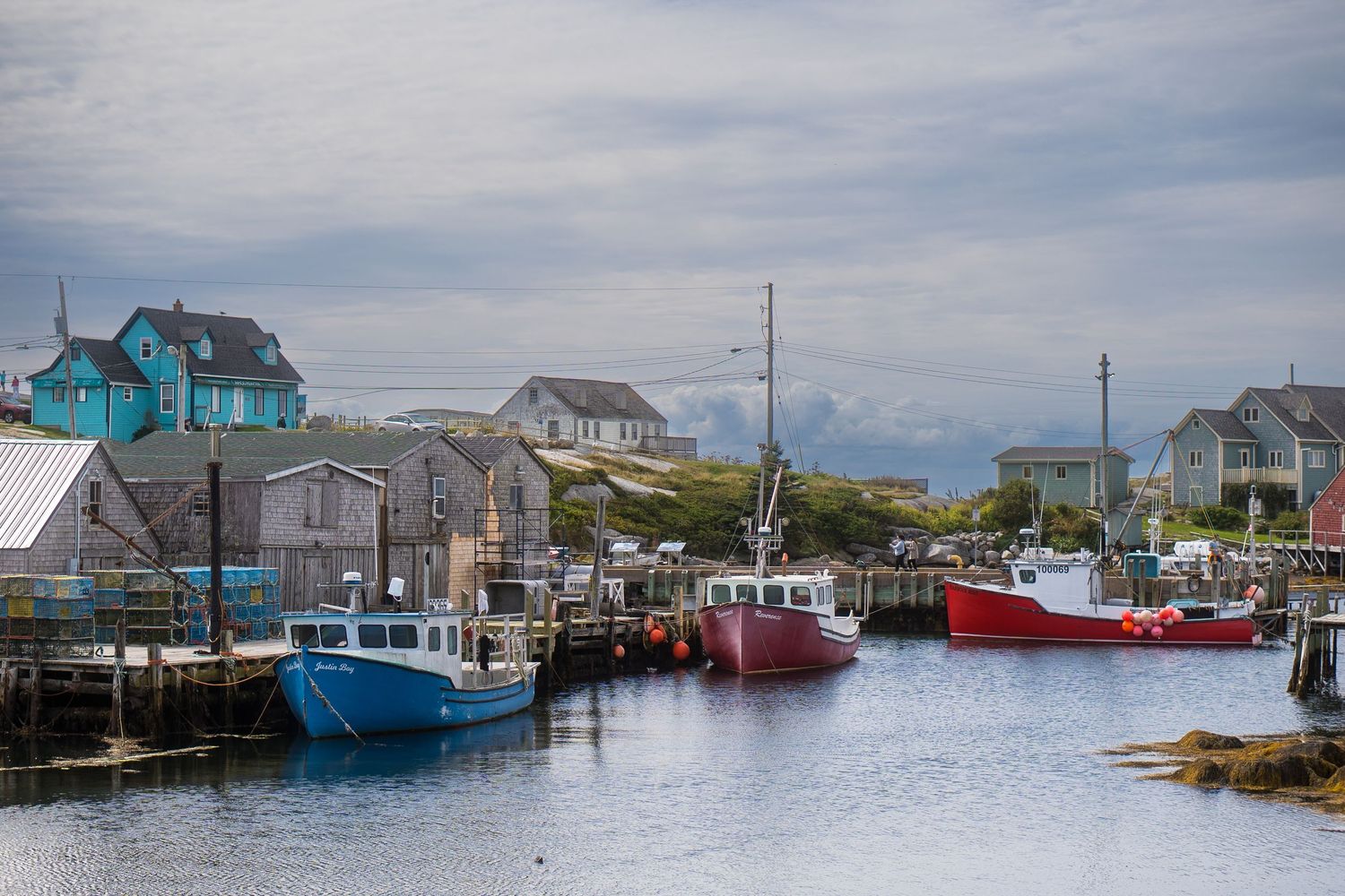 Fishing boat at Peggy's Cove
