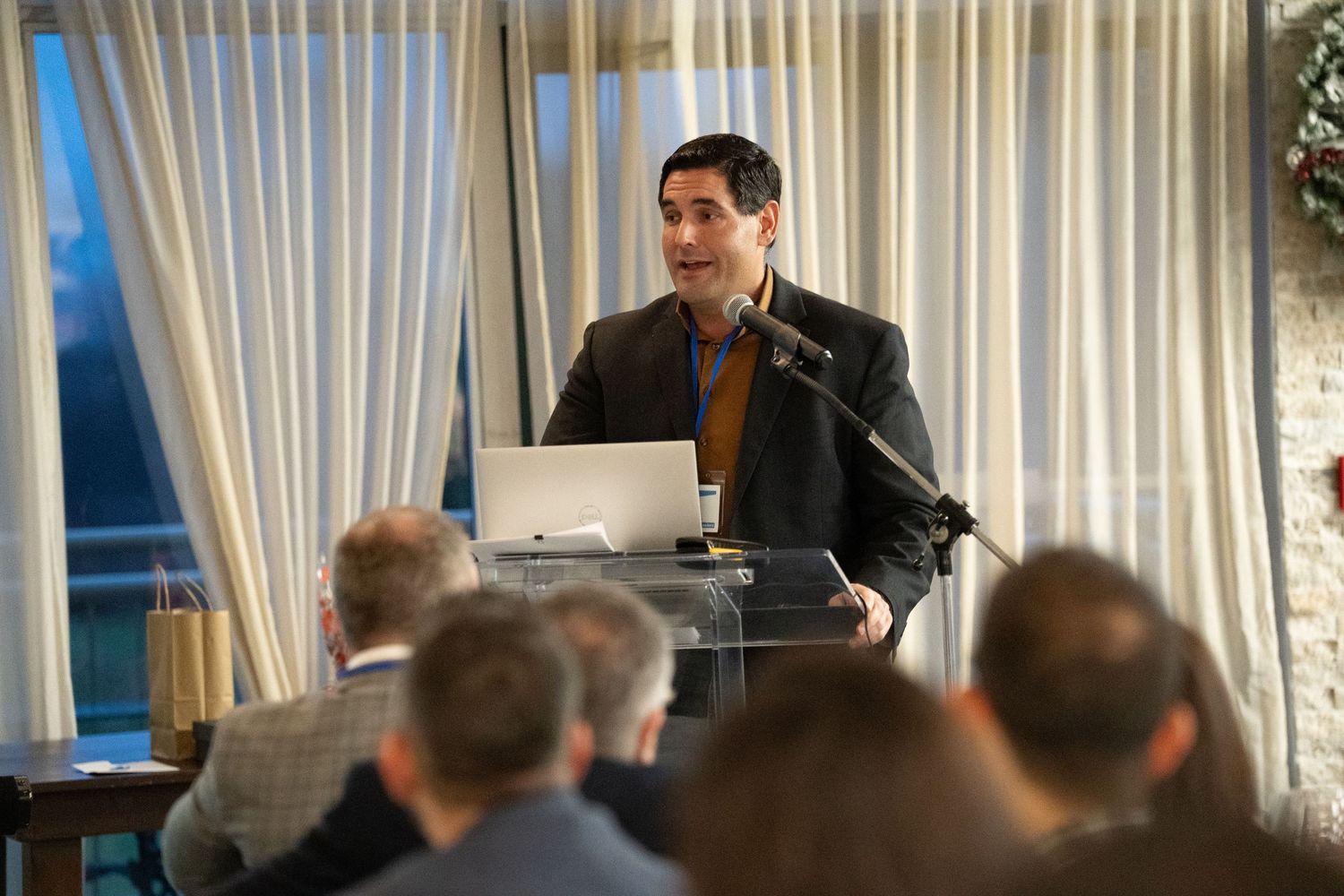 speaker at corporate event