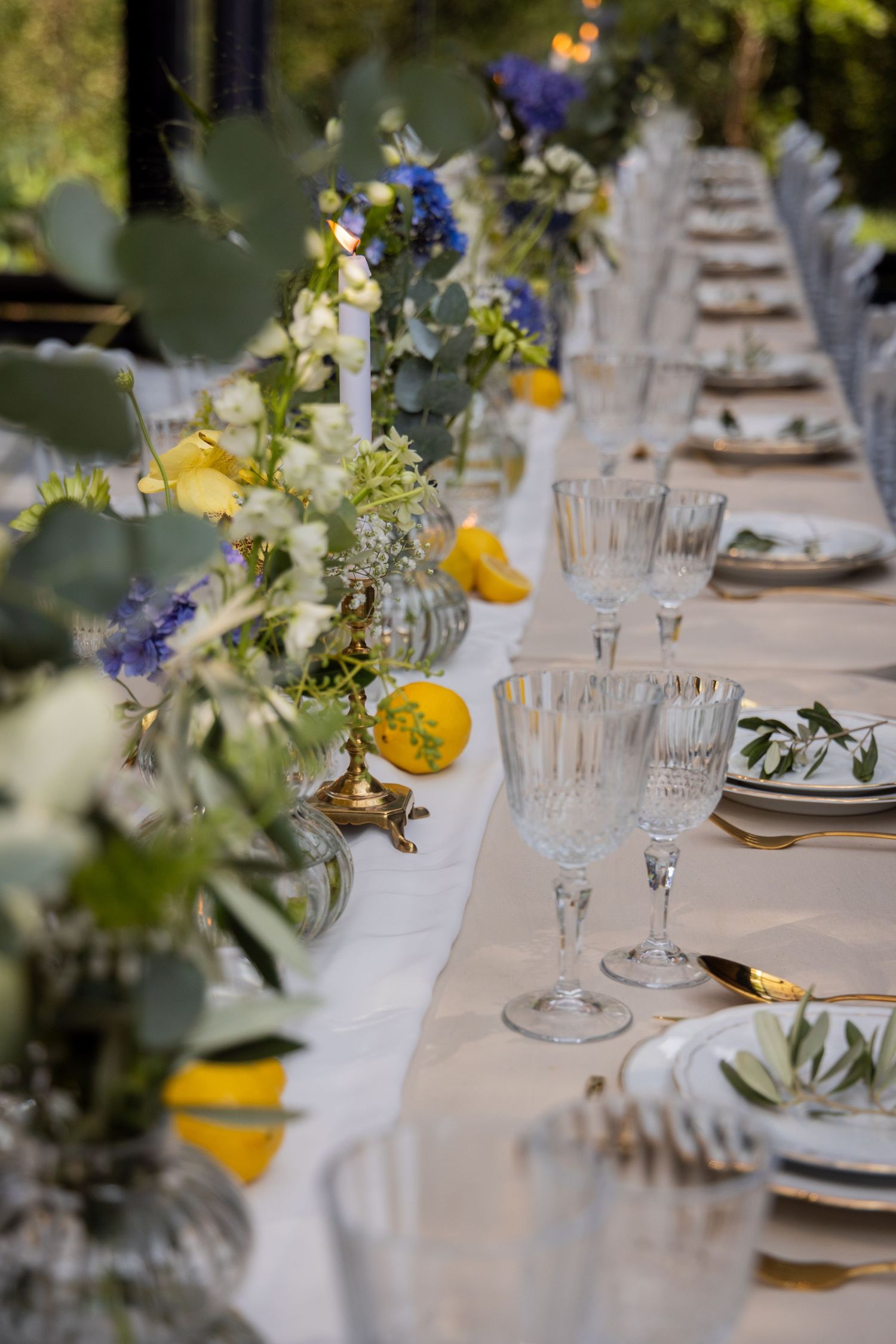 Photos by Jill - Mooie Italiaanse tafelstyling op jullie bruiloft