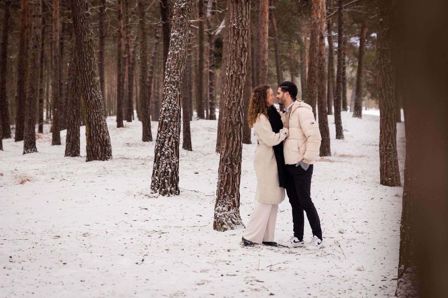 Photos by Jill - pre-weddingshoot in de sneeuw