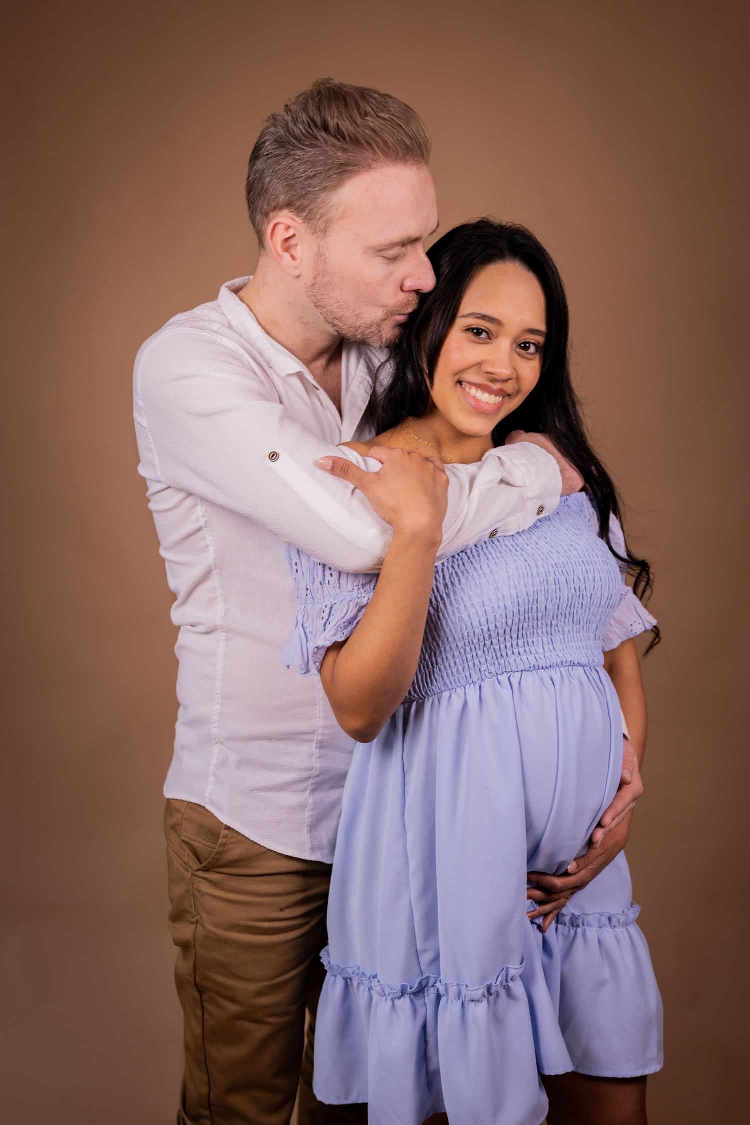 Photos by Jill - zwangerschapsshoot in de fotostudio
