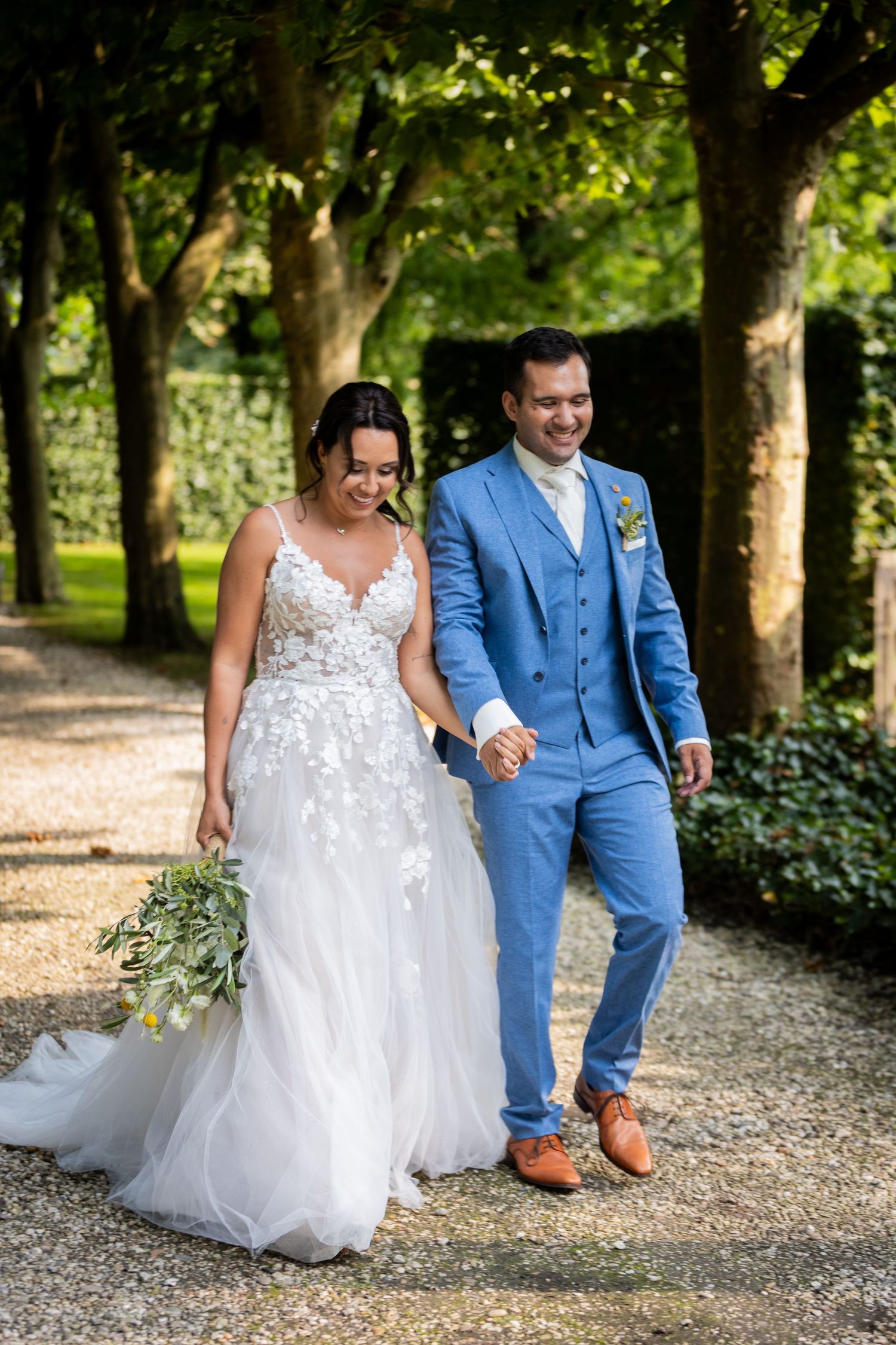 Photos by Jill - Bruidspaar dat hun prachtige dag er op heeft zitten en terug kunnen kijken op en geweldig feest