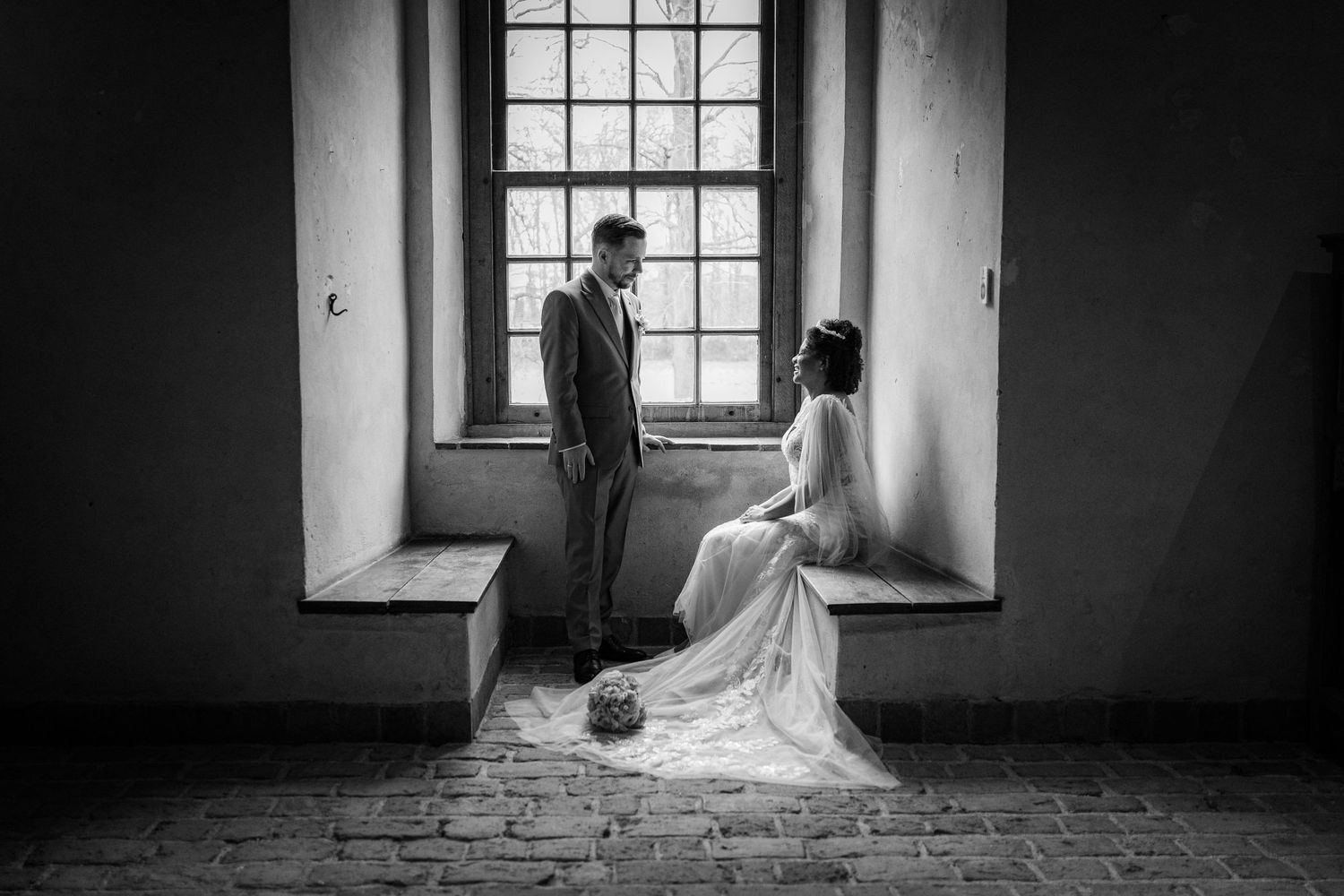 Photos by Jill - trouwfotograaf - silhouette trouwfoto
