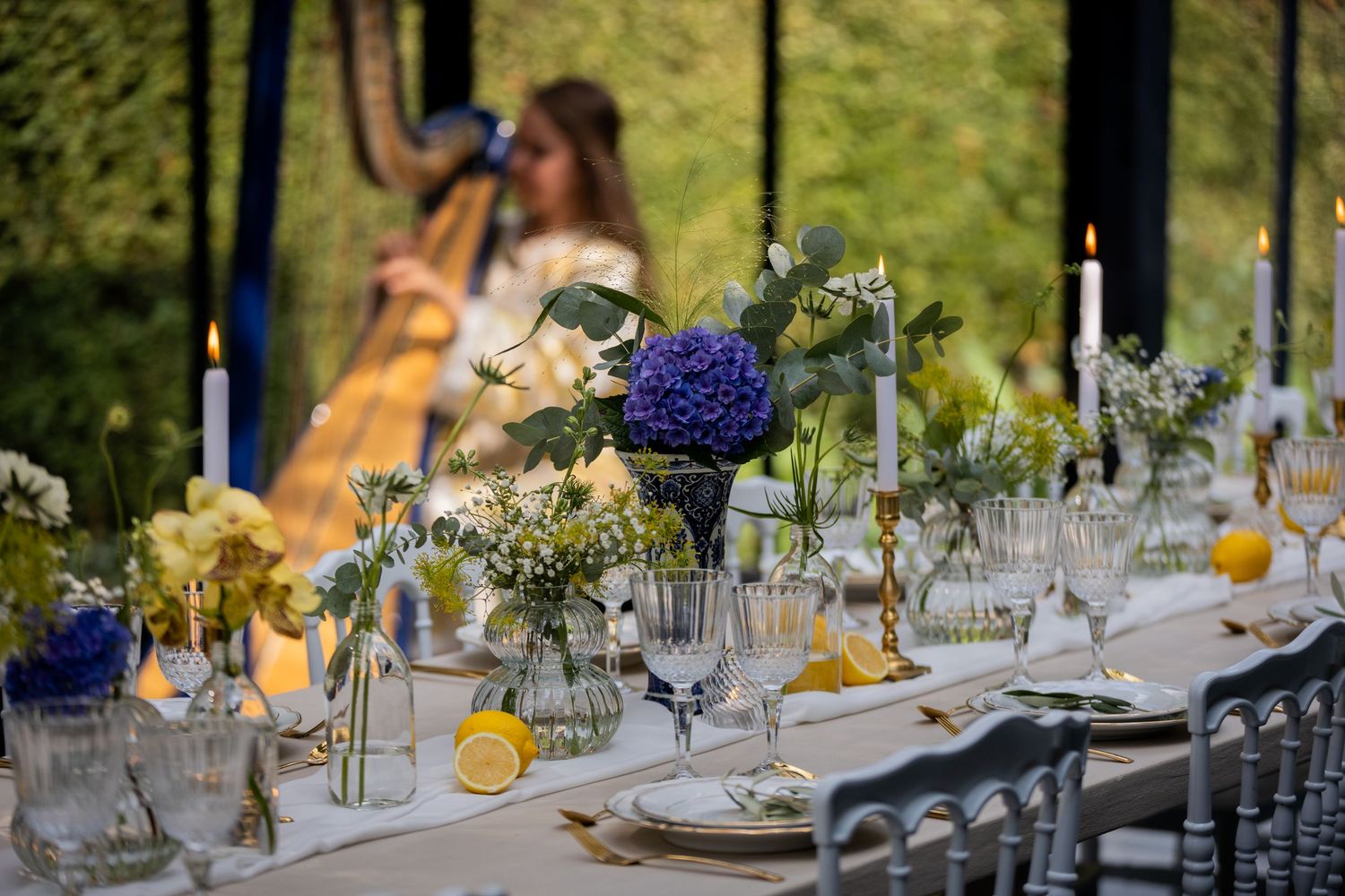 Photos by Jill - Mooie Italiaanse tafelstyling op jullie bruiloft