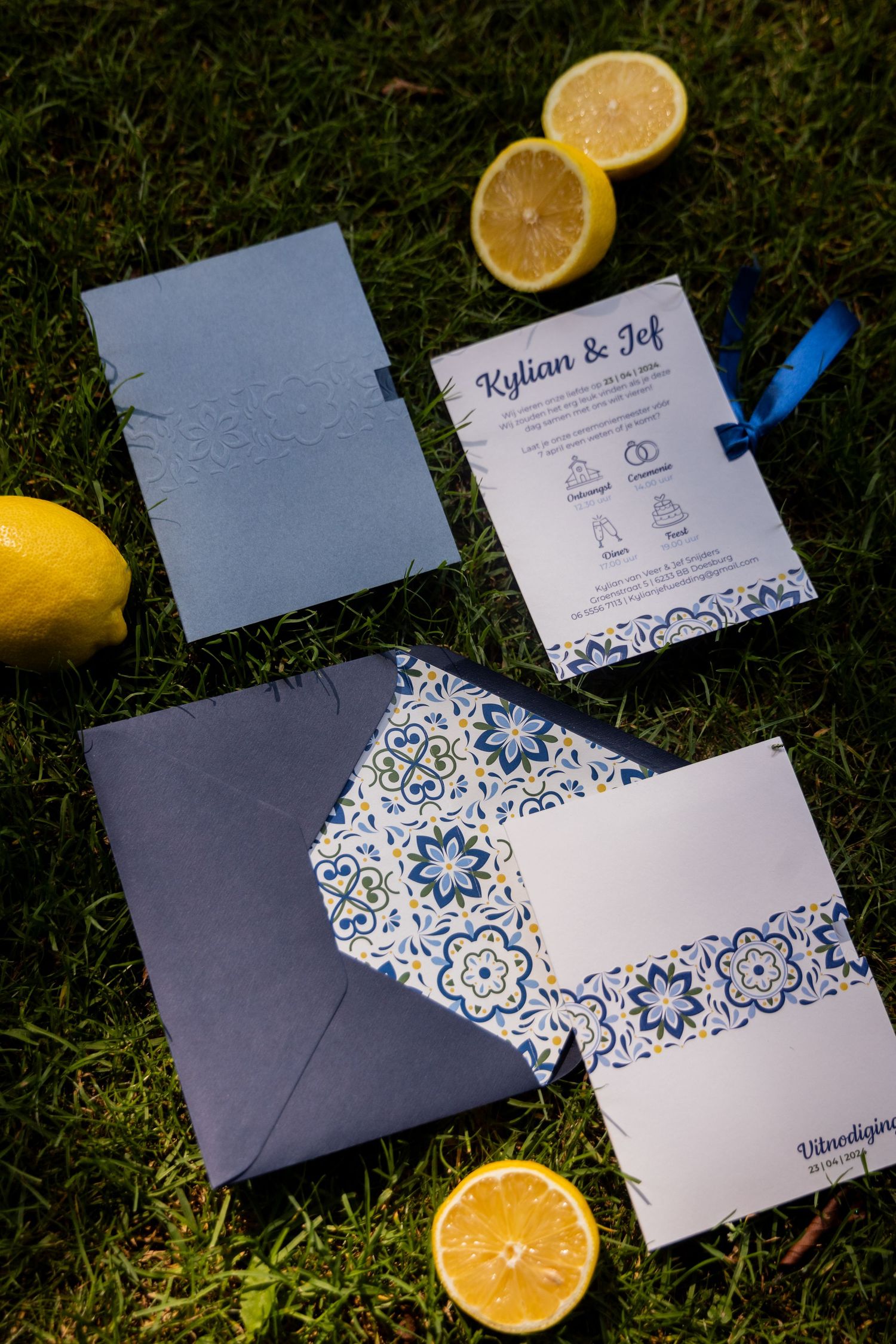 Photos by Jill - prachtig drukwerk dat het thema op jullie bruiloft compleet maakt