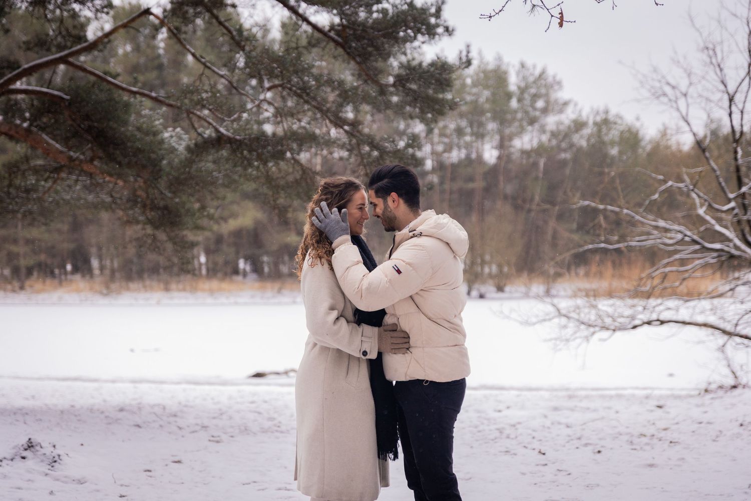 Photos by Jill - pre-weddingshoot in de sneeuw