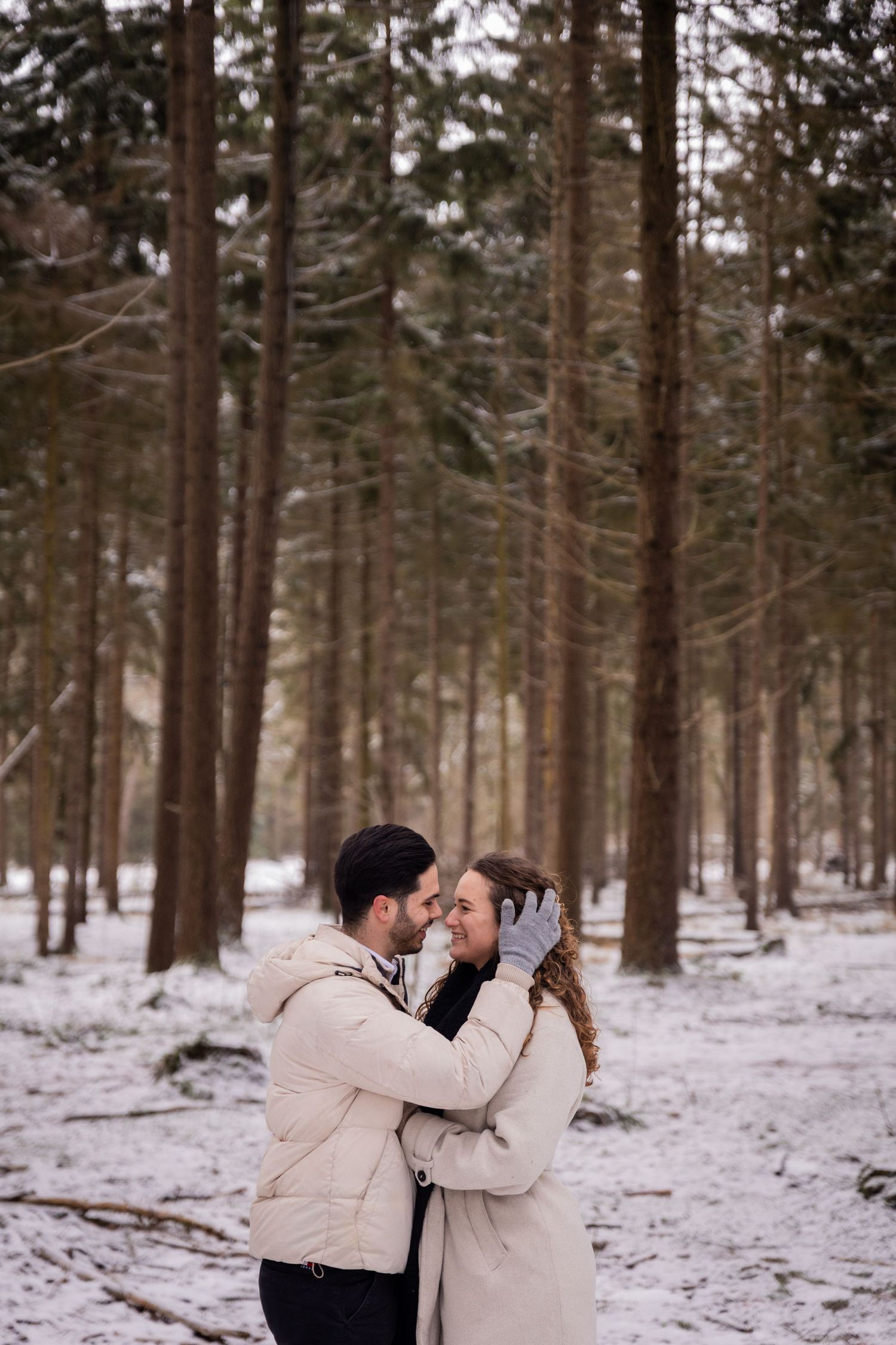 Photos by Jill - pre-weddingshoot in de sneeuw
