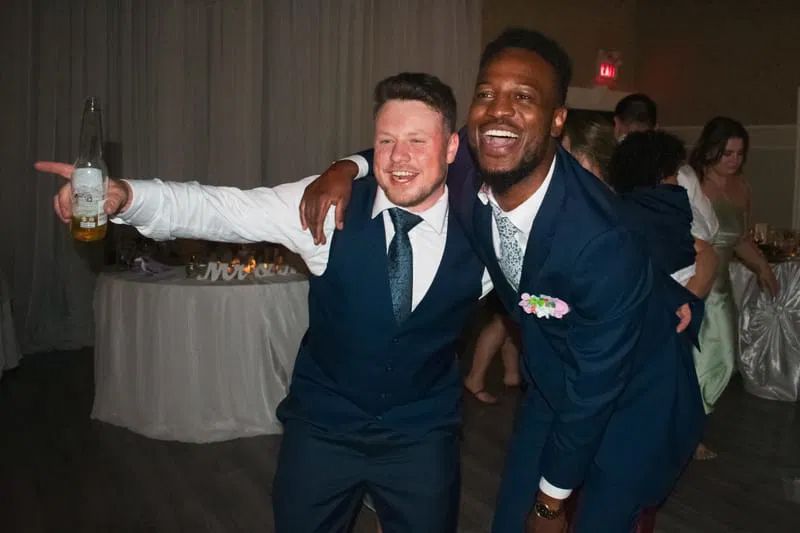 groom dancing