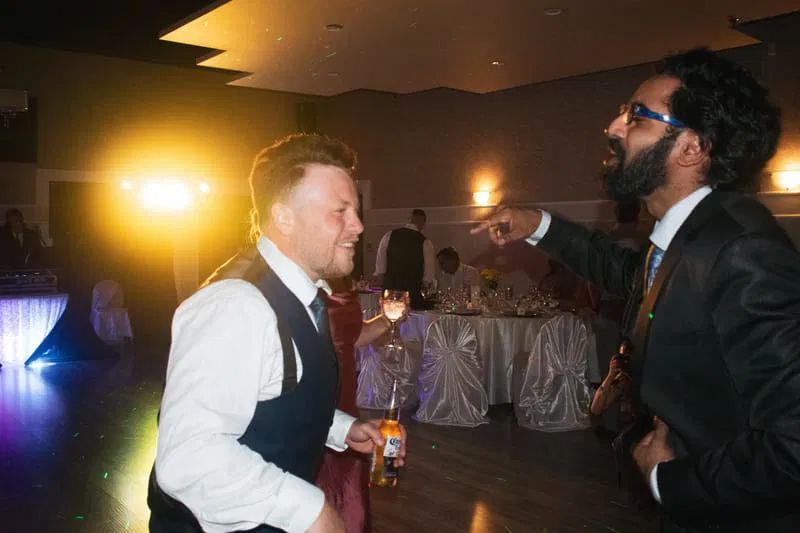 groom dancing