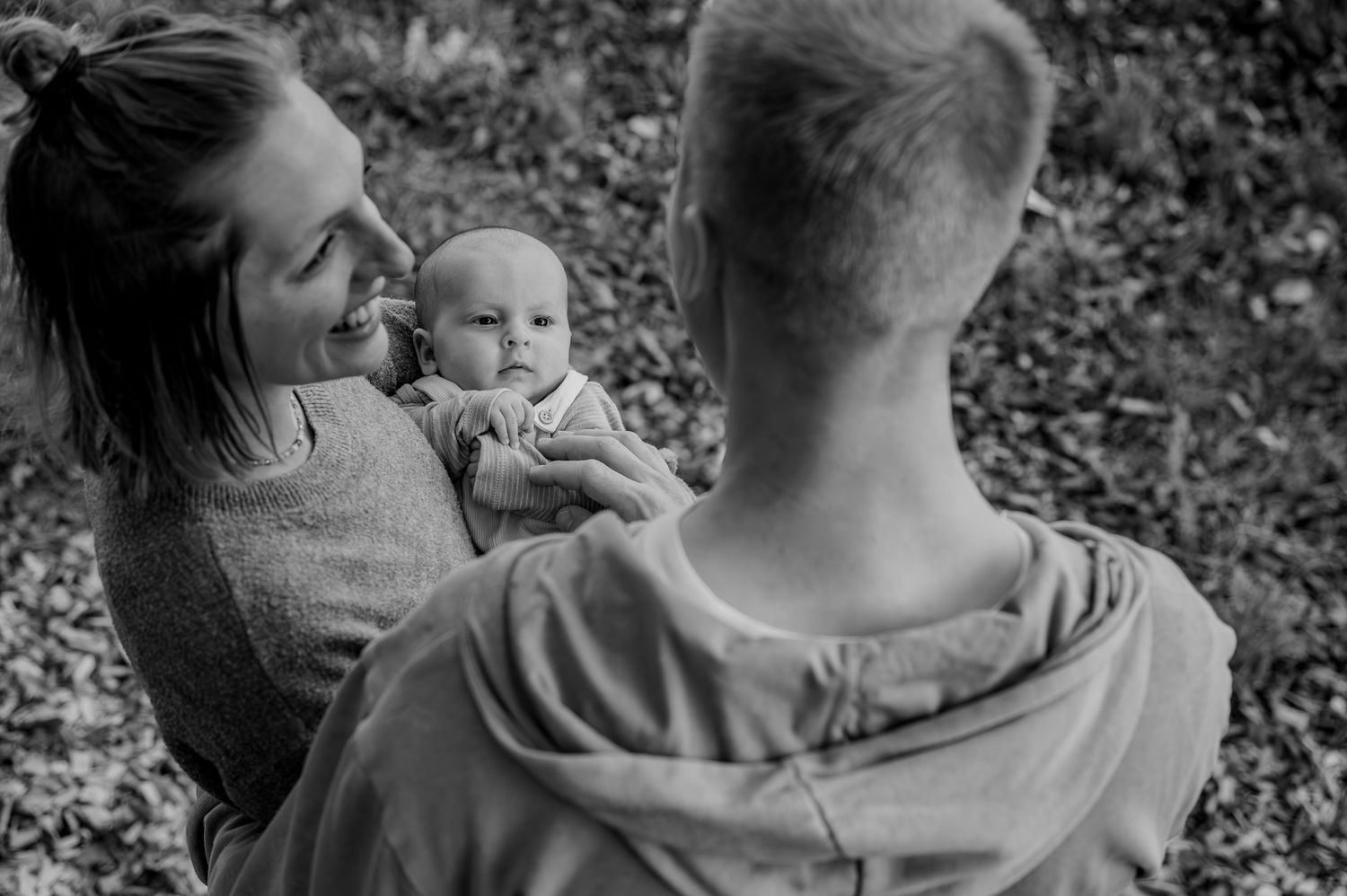 Familieshooting, Baby, Sensebezirk, wald, Familienzeit