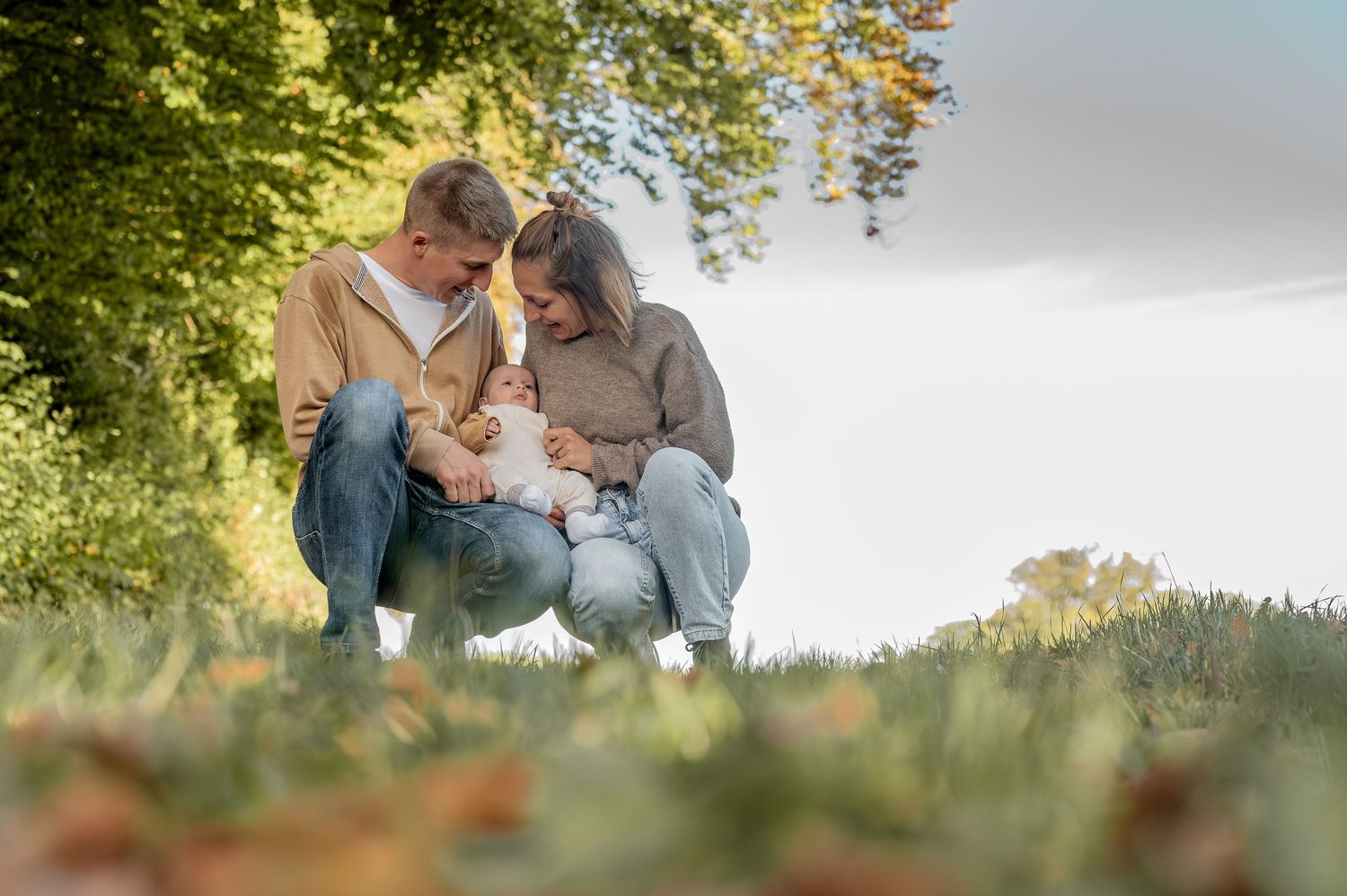 Familieshooting, Baby, Sensebezirk, wald, Familienzeit