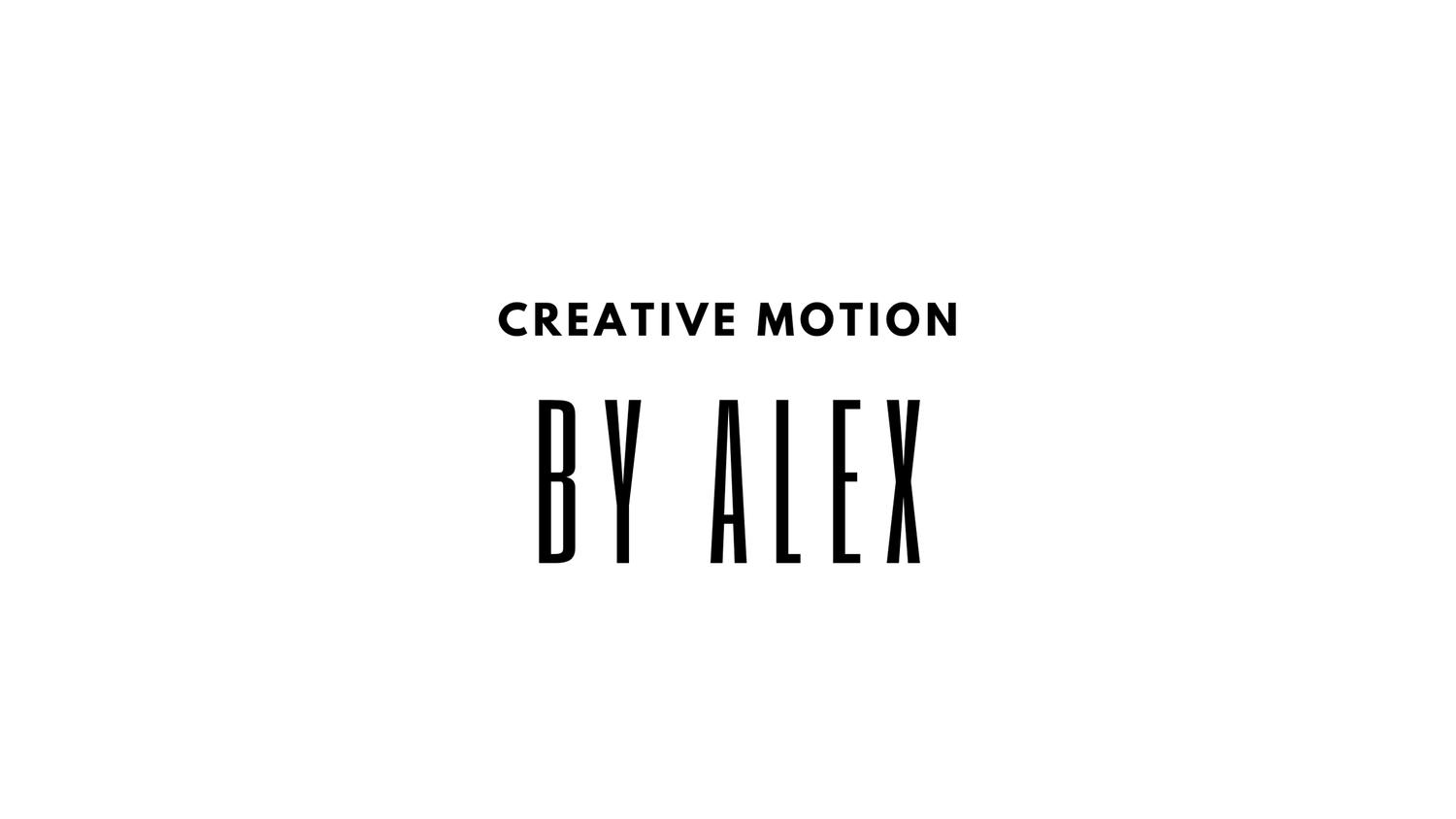 Alex Aslanidis creative motion
