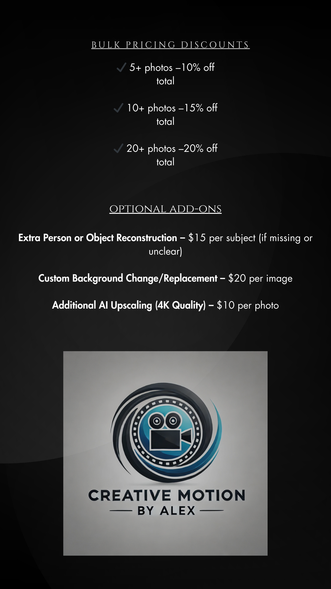 what does photo restoration cost?