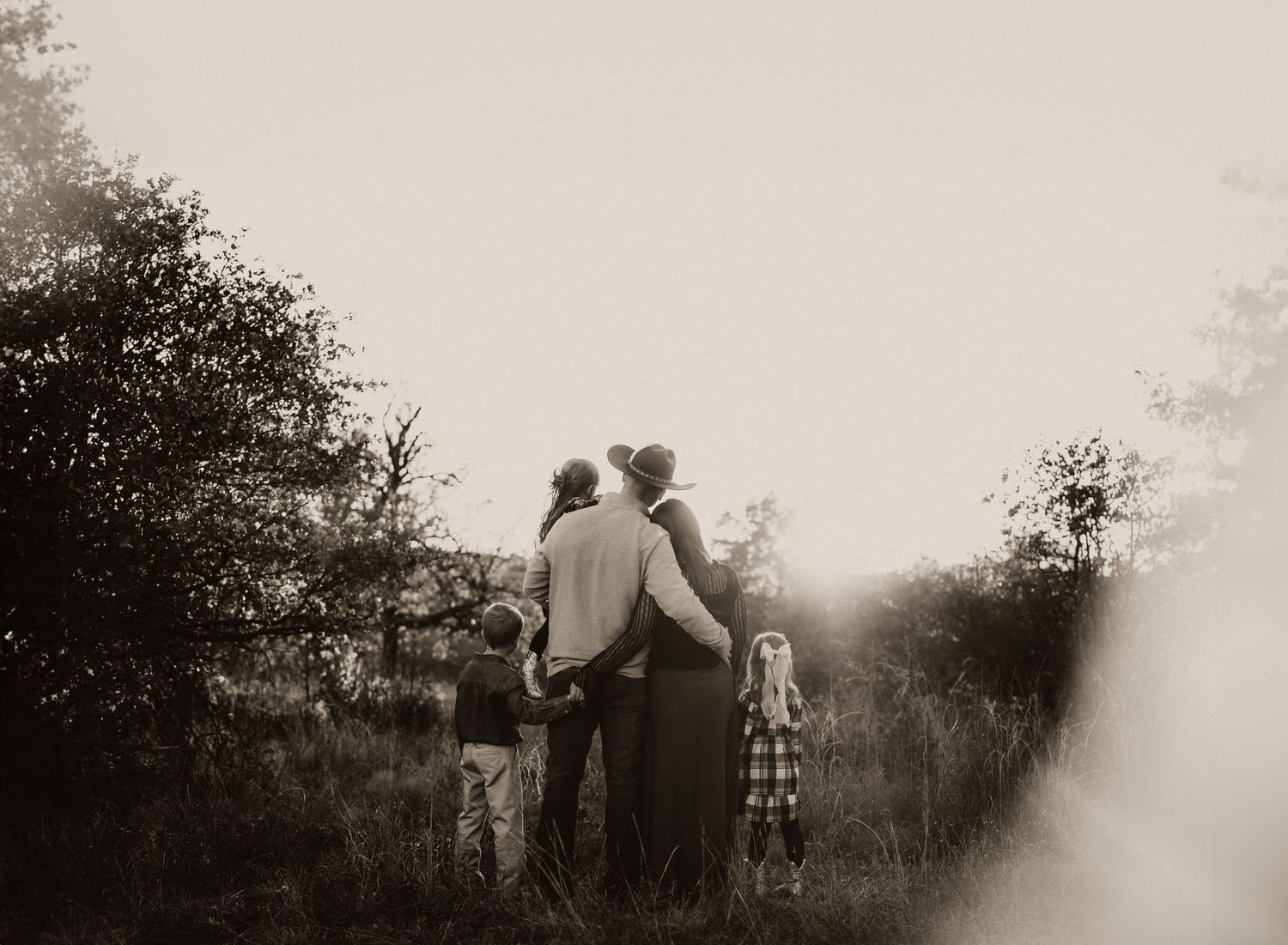 Wichita Wildlife Mountains Refuge Paul Family Photoshoot Session, siblings, mother father, fields, mountain, beautiful skies