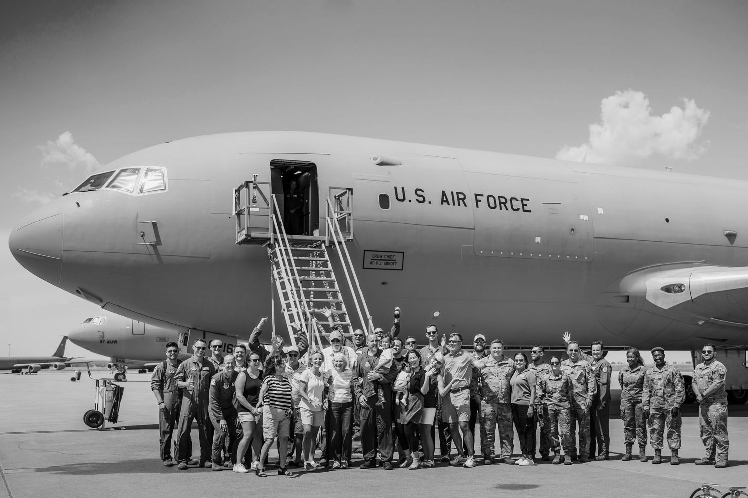 Mia Corazon Photography Lt Col Andrew Faust Fini Flight Altus Air Force Base AFB Oklahoma OK KC-135 Session Family Photoshoot 730 AMTS