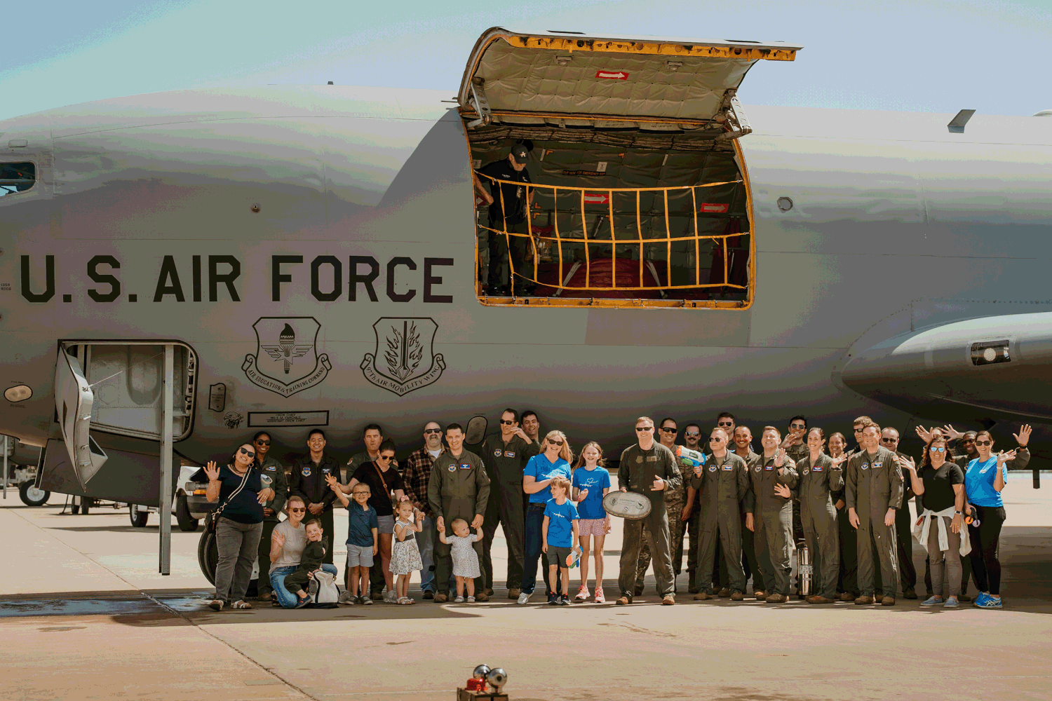 Mia Corazon Photography Foster Fini Flight Altus Air Force Base AFB Oklahoma OK KC-135 Session Family Photoshoot 56 ARS
