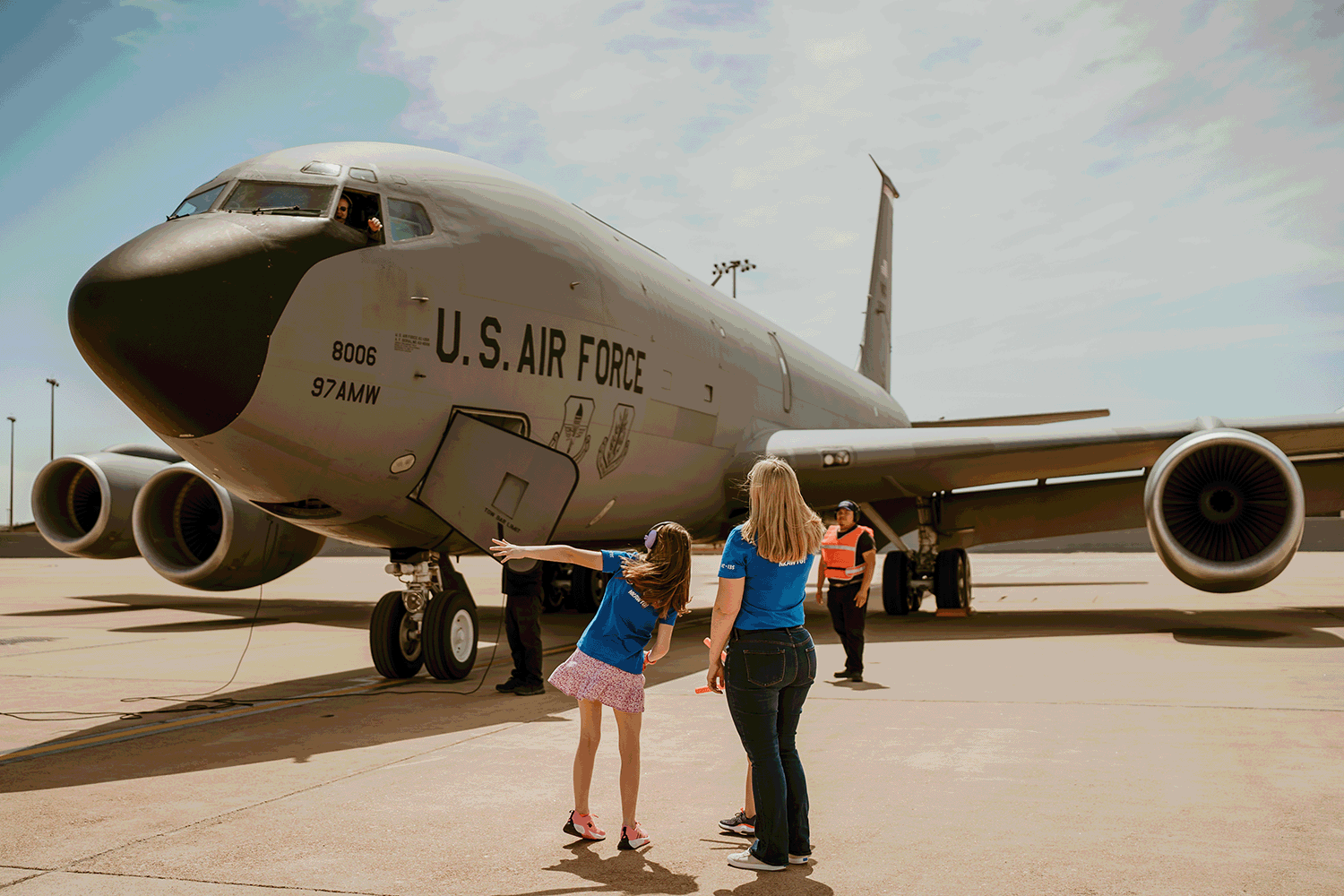 Mia Corazon Photography Lt Col Hans Foster Fini Flight Altus Air Force Base AFB Oklahoma OK KC-135 Session Family Photoshoot 56 ARS
